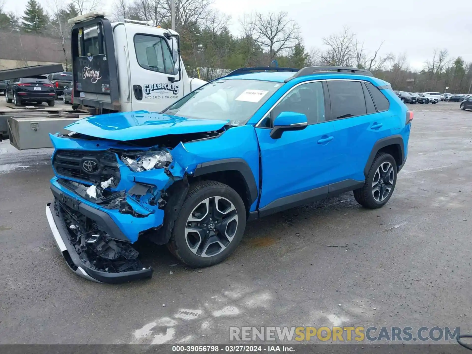 2 Фотография поврежденного автомобиля 2T3J1RFVXLC079106 TOYOTA RAV4 2020