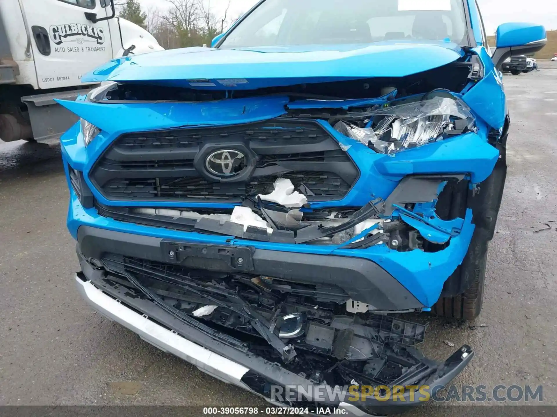 6 Photograph of a damaged car 2T3J1RFVXLC079106 TOYOTA RAV4 2020