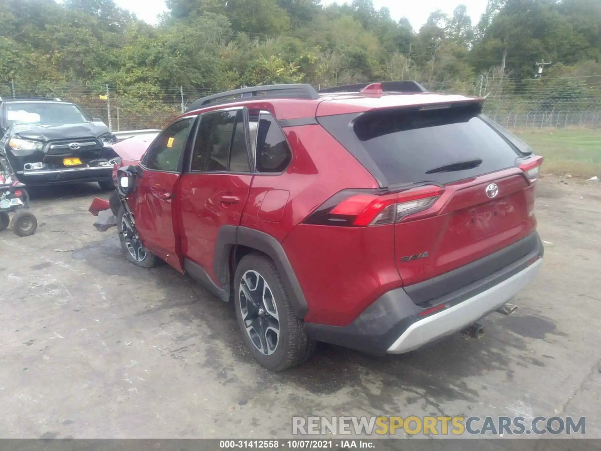 3 Photograph of a damaged car 2T3J1RFVXLC084810 TOYOTA RAV4 2020