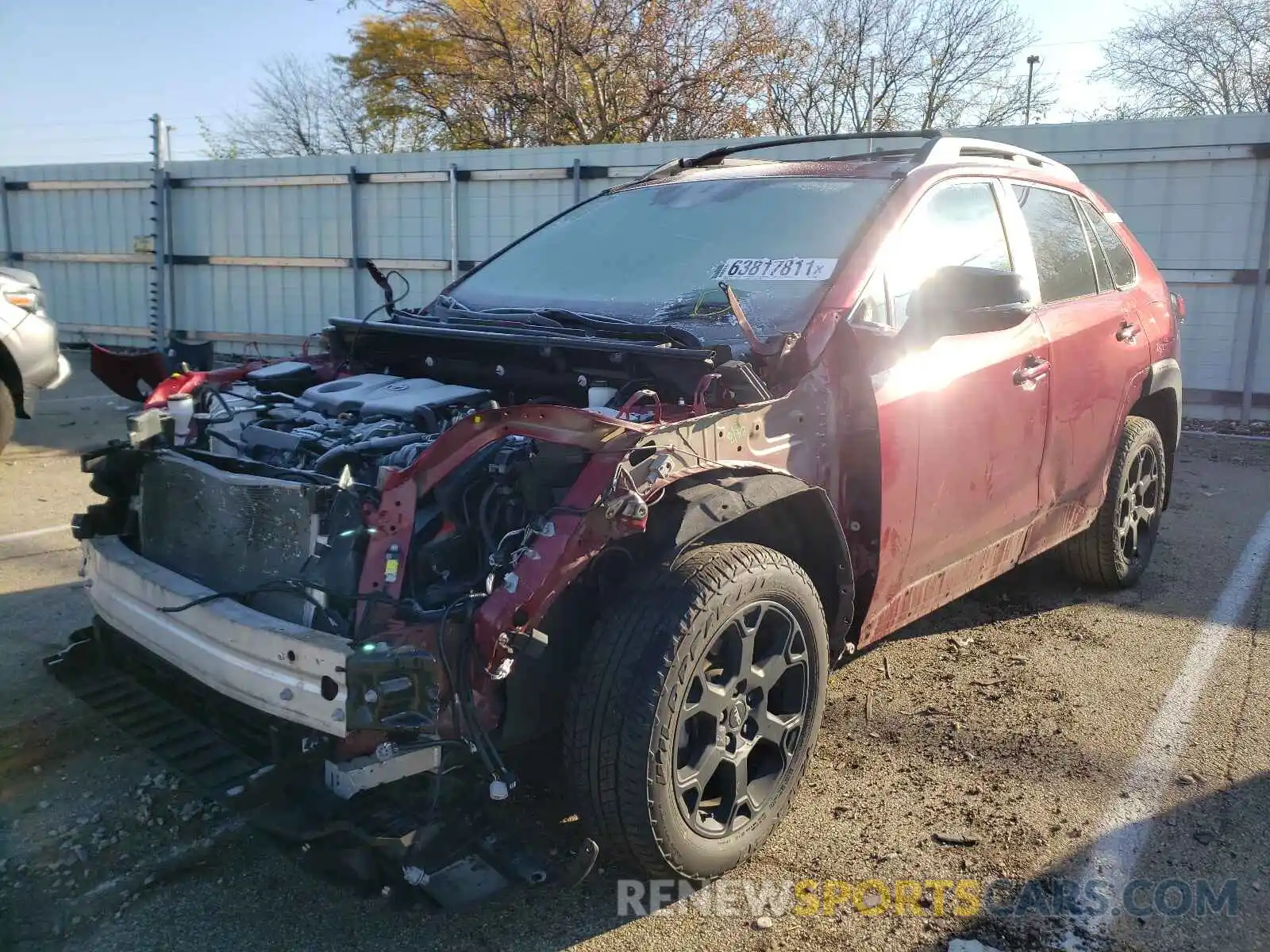 2 Photograph of a damaged car 2T3J1RFVXLC092051 TOYOTA RAV4 2020