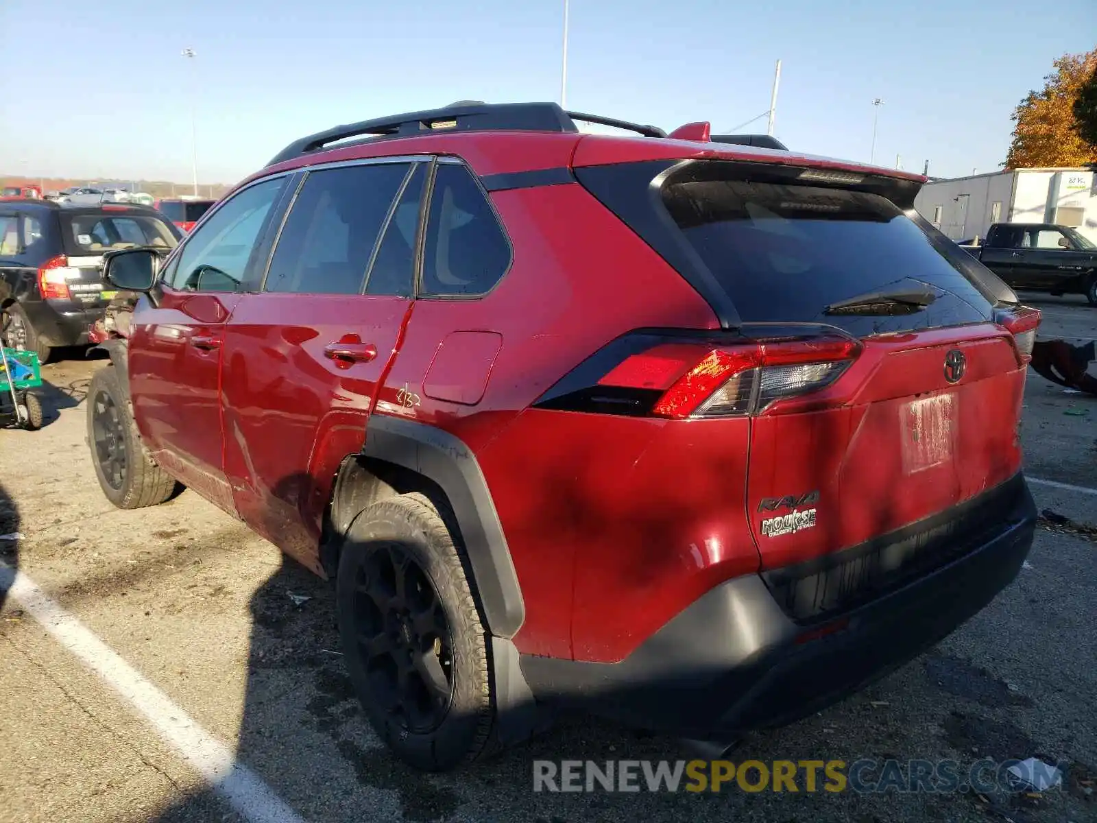 3 Photograph of a damaged car 2T3J1RFVXLC092051 TOYOTA RAV4 2020