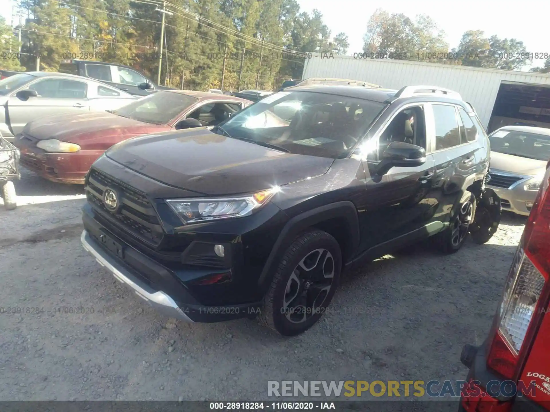 2 Photograph of a damaged car 2T3J1RFVXLC093779 TOYOTA RAV4 2020