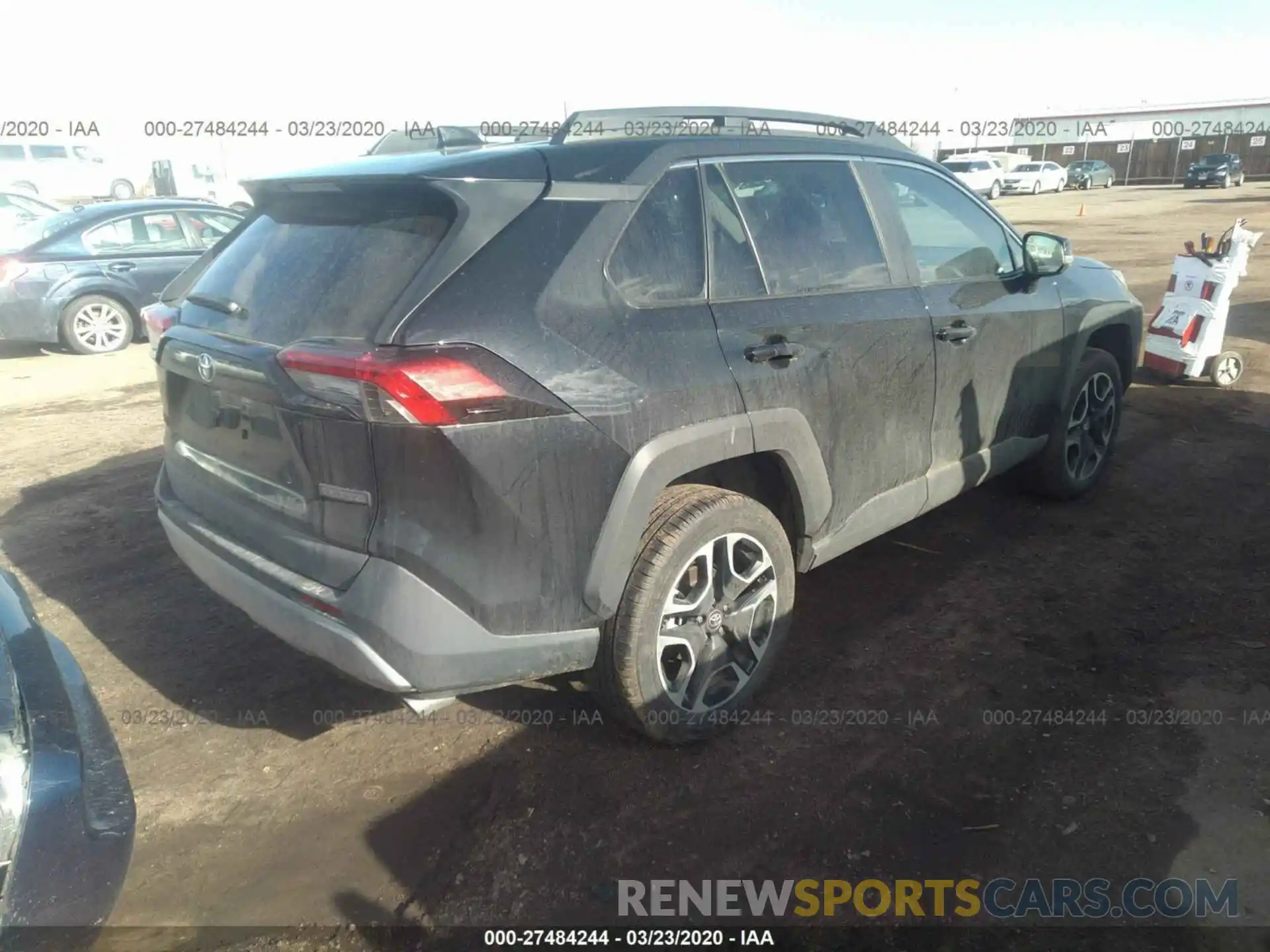 4 Photograph of a damaged car 2T3J1RFVXLC099467 TOYOTA RAV4 2020