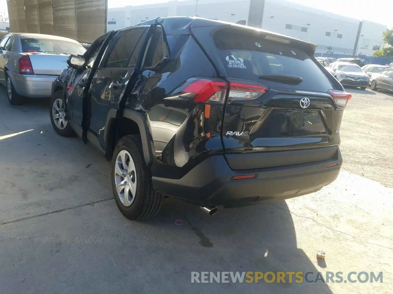 3 Photograph of a damaged car 2T3K1RFV0LW075844 TOYOTA RAV4 2020