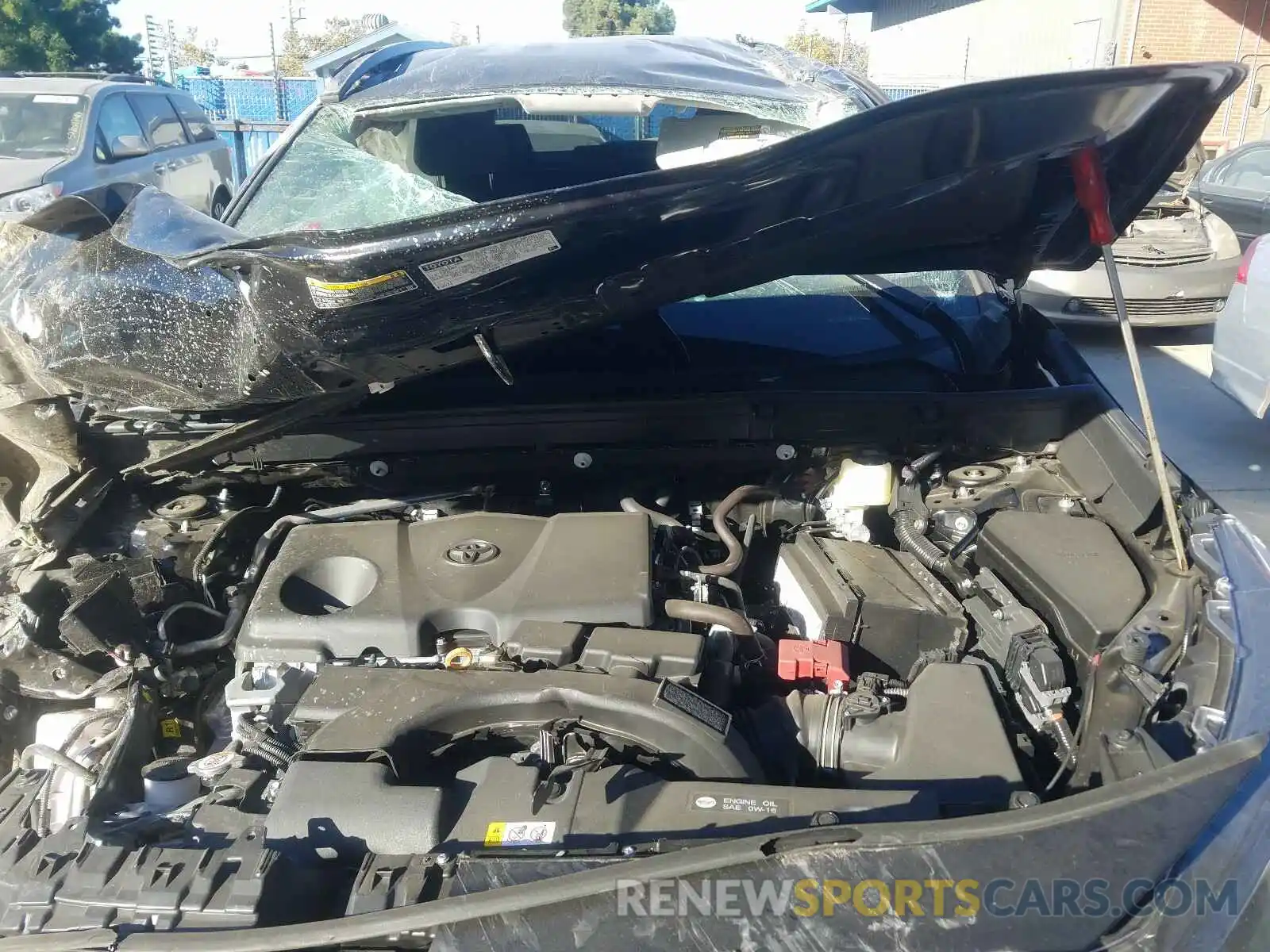 7 Photograph of a damaged car 2T3K1RFV0LW075844 TOYOTA RAV4 2020