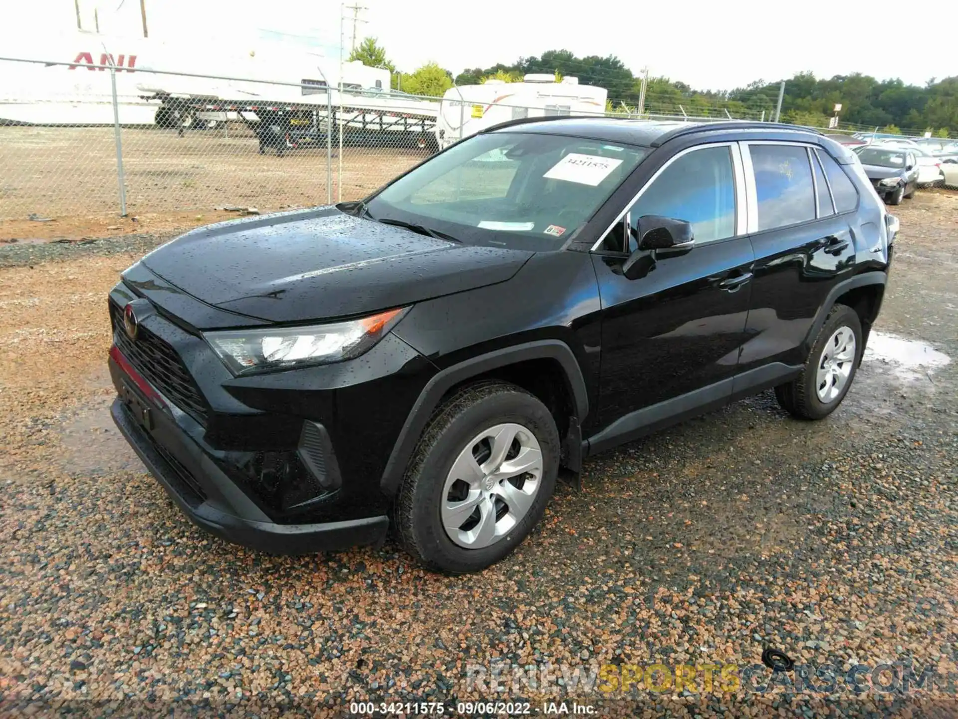 2 Photograph of a damaged car 2T3K1RFV0LW096726 TOYOTA RAV4 2020