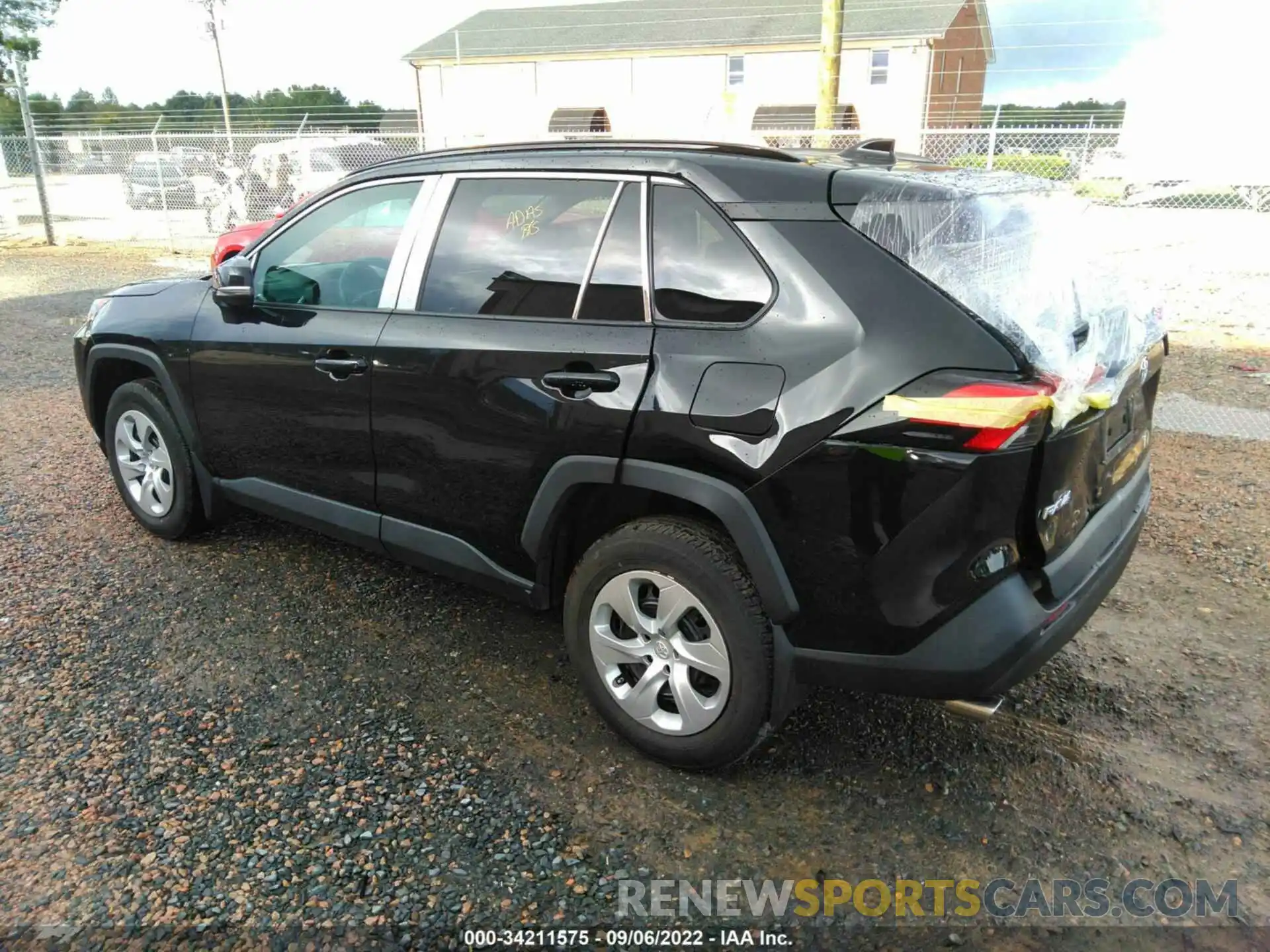 3 Photograph of a damaged car 2T3K1RFV0LW096726 TOYOTA RAV4 2020