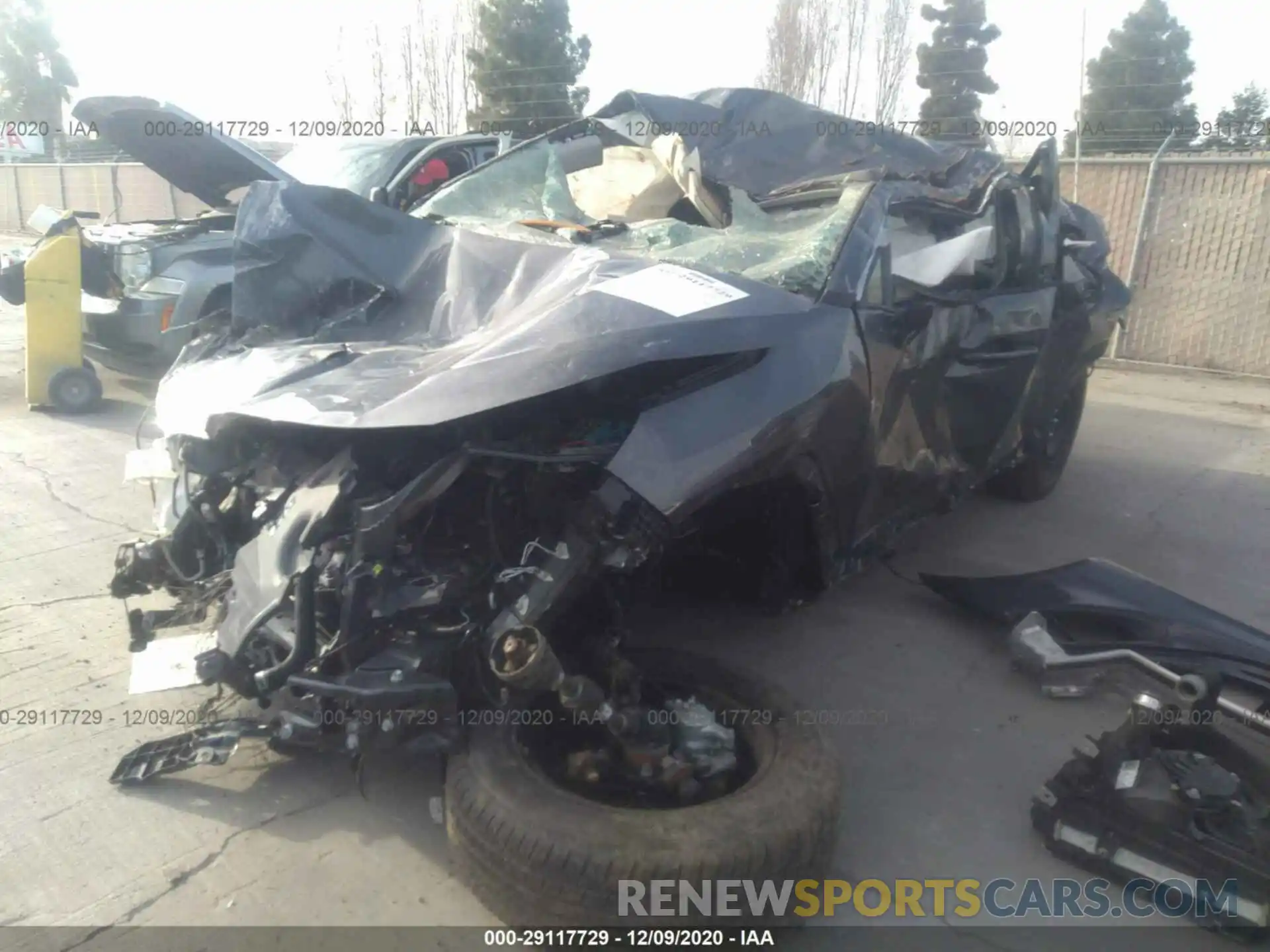 2 Photograph of a damaged car 2T3K1RFV0LW103450 TOYOTA RAV4 2020