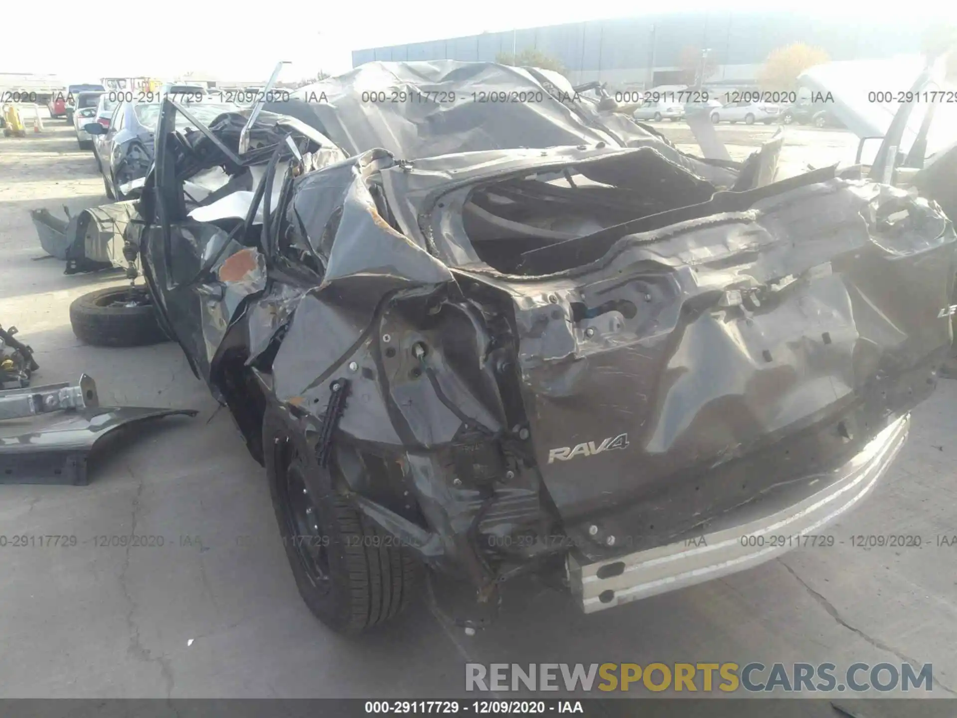 3 Photograph of a damaged car 2T3K1RFV0LW103450 TOYOTA RAV4 2020