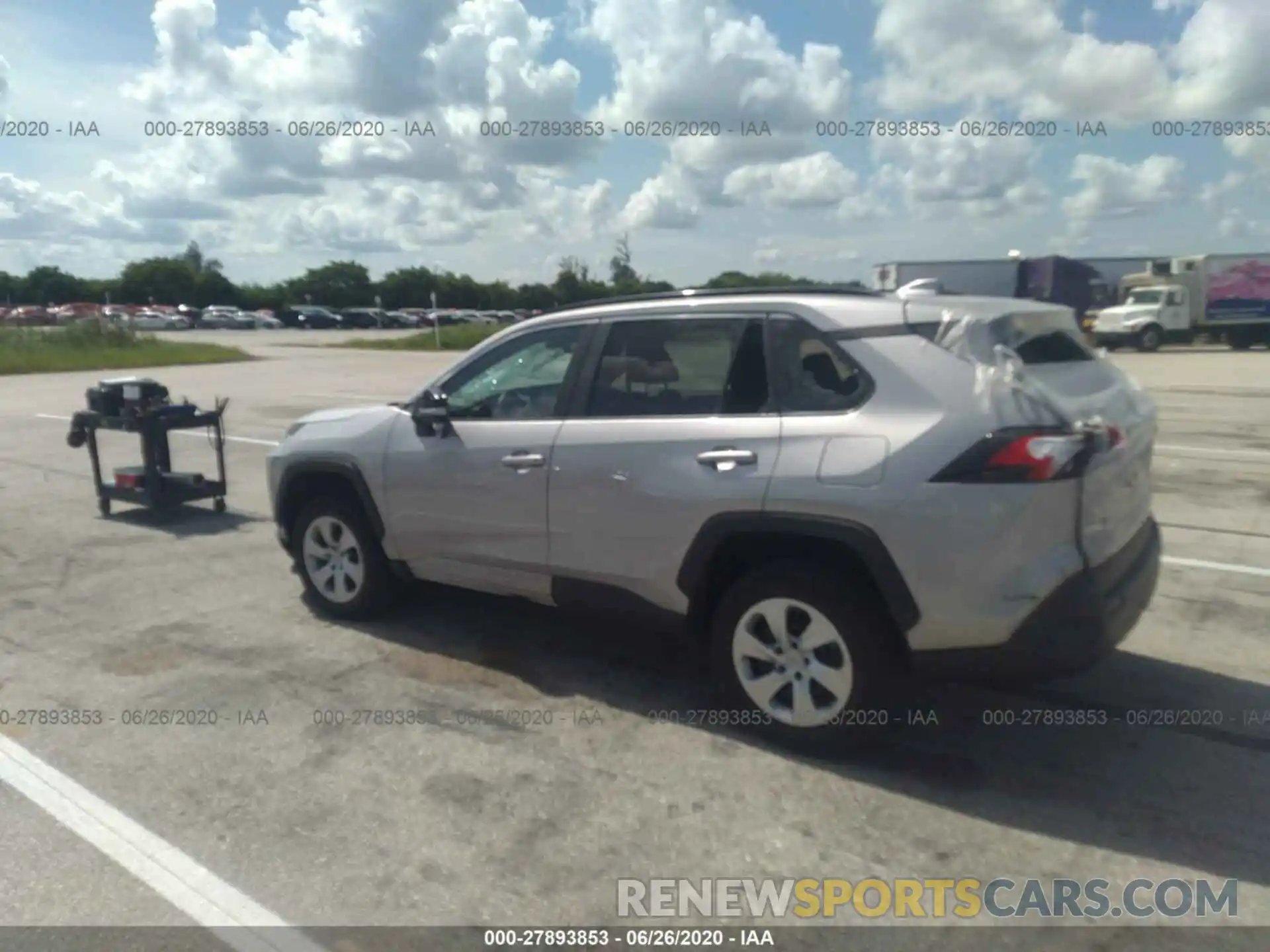 3 Photograph of a damaged car 2T3K1RFV1LC038948 TOYOTA RAV4 2020