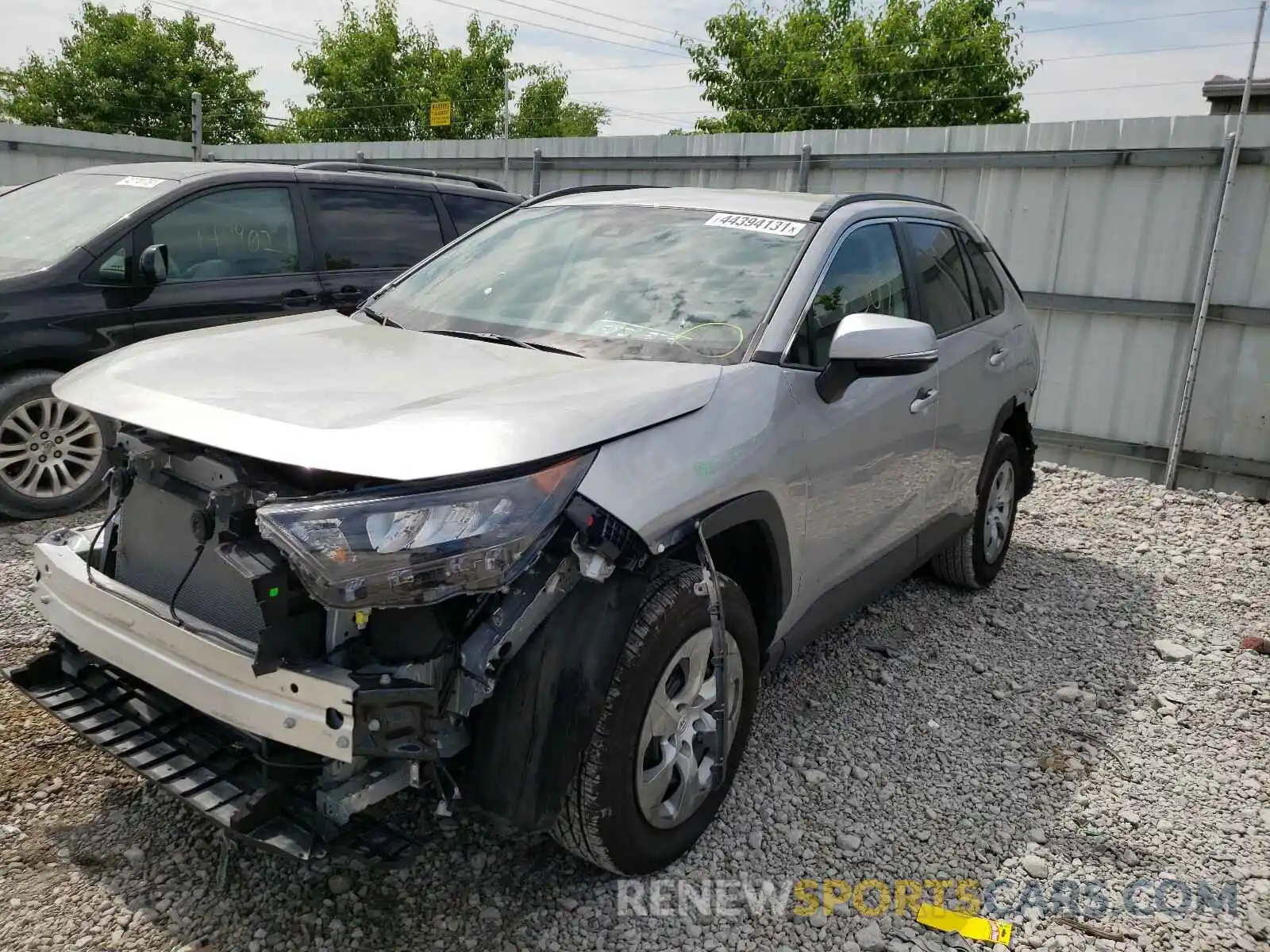 2 Photograph of a damaged car 2T3K1RFV1LC039243 TOYOTA RAV4 2020