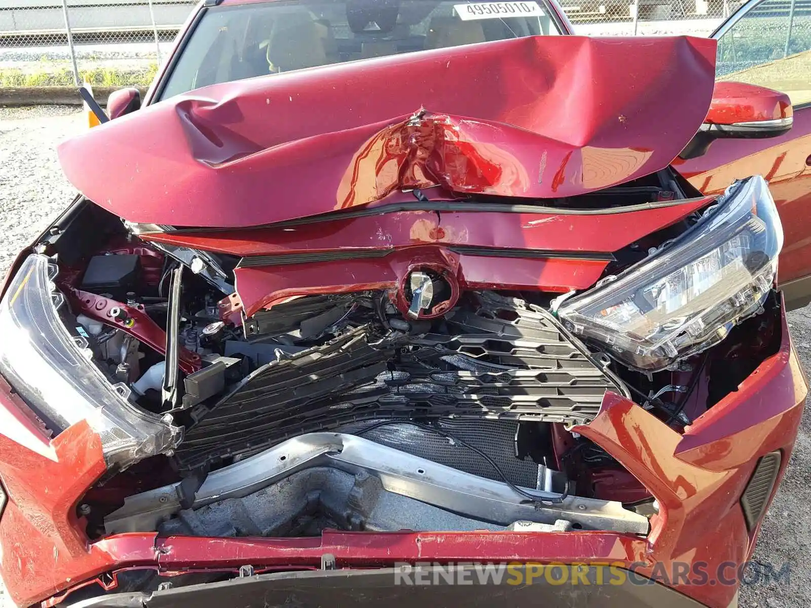 7 Photograph of a damaged car 2T3K1RFV1LC039260 TOYOTA RAV4 2020