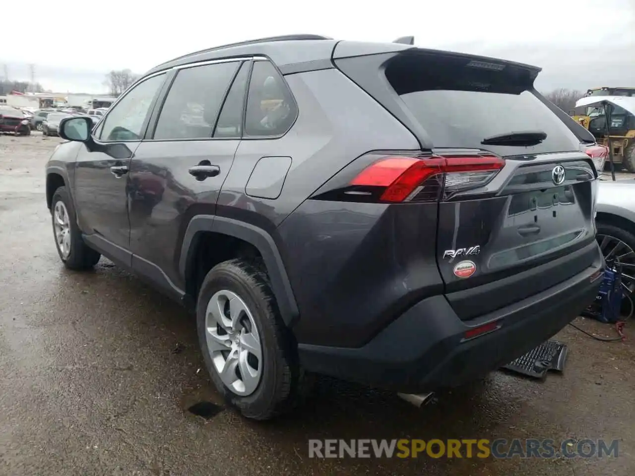 3 Photograph of a damaged car 2T3K1RFV1LC065650 TOYOTA RAV4 2020