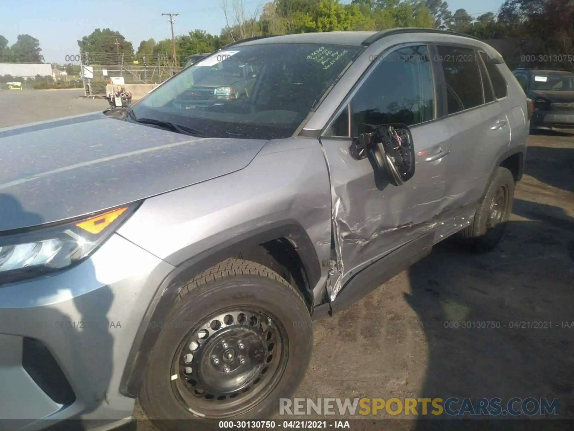 6 Photograph of a damaged car 2T3K1RFV1LC068015 TOYOTA RAV4 2020