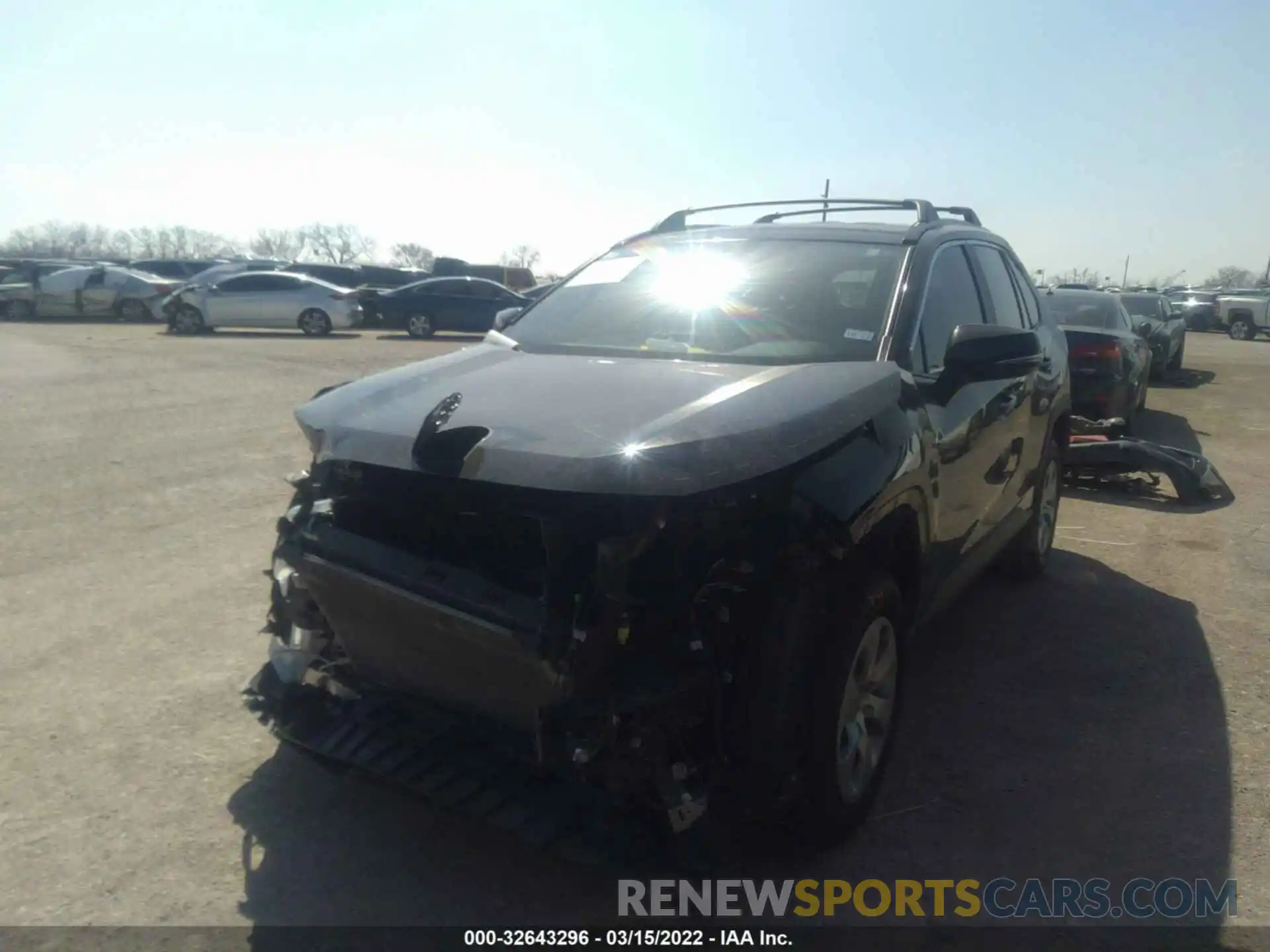 2 Photograph of a damaged car 2T3K1RFV2LC039221 TOYOTA RAV4 2020