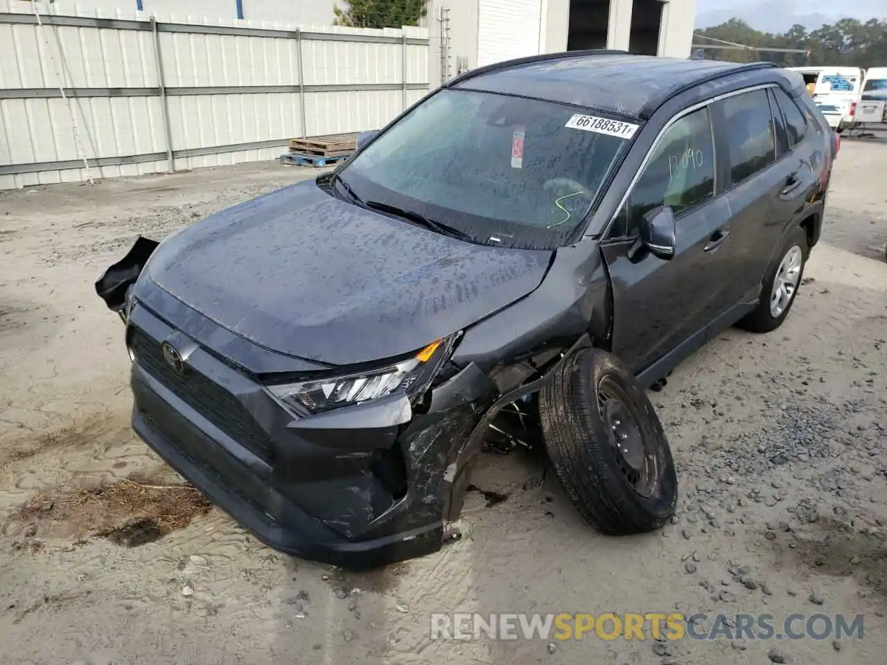 2 Photograph of a damaged car 2T3K1RFV2LC082635 TOYOTA RAV4 2020