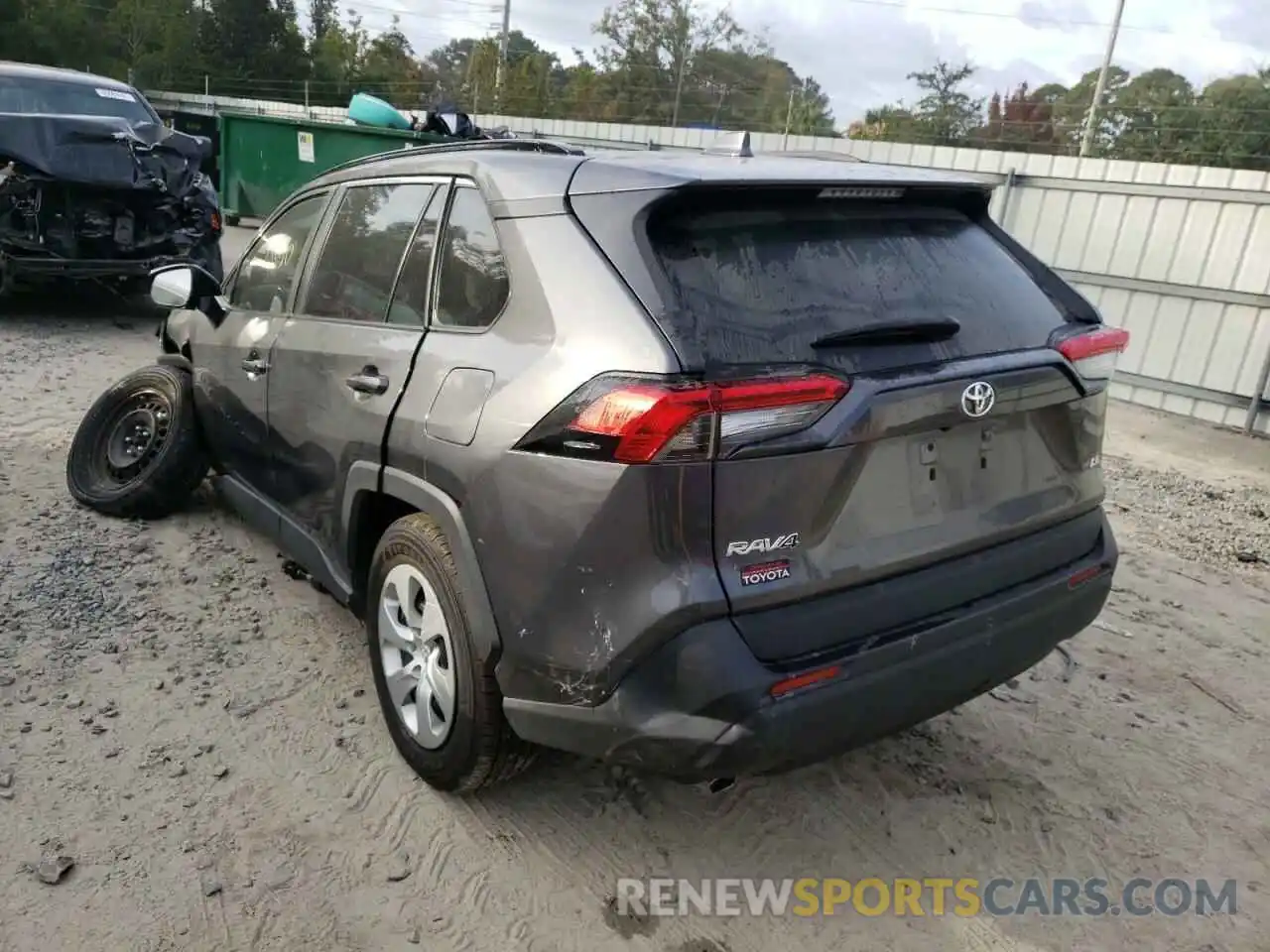 3 Photograph of a damaged car 2T3K1RFV2LC082635 TOYOTA RAV4 2020