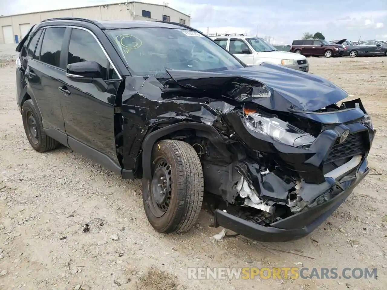 1 Photograph of a damaged car 2T3K1RFV2LW069270 TOYOTA RAV4 2020