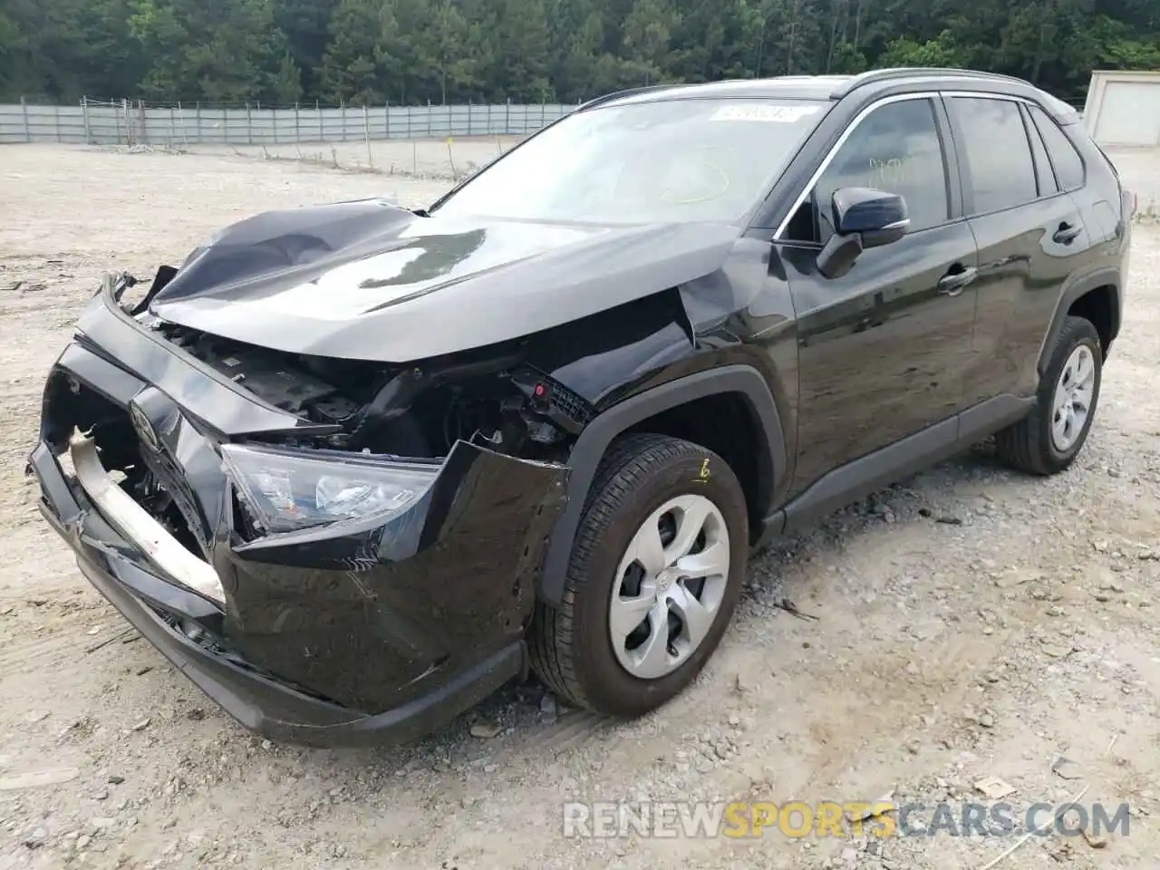 2 Photograph of a damaged car 2T3K1RFV2LW069270 TOYOTA RAV4 2020