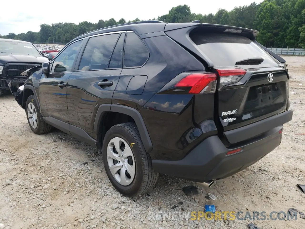 3 Photograph of a damaged car 2T3K1RFV2LW069270 TOYOTA RAV4 2020