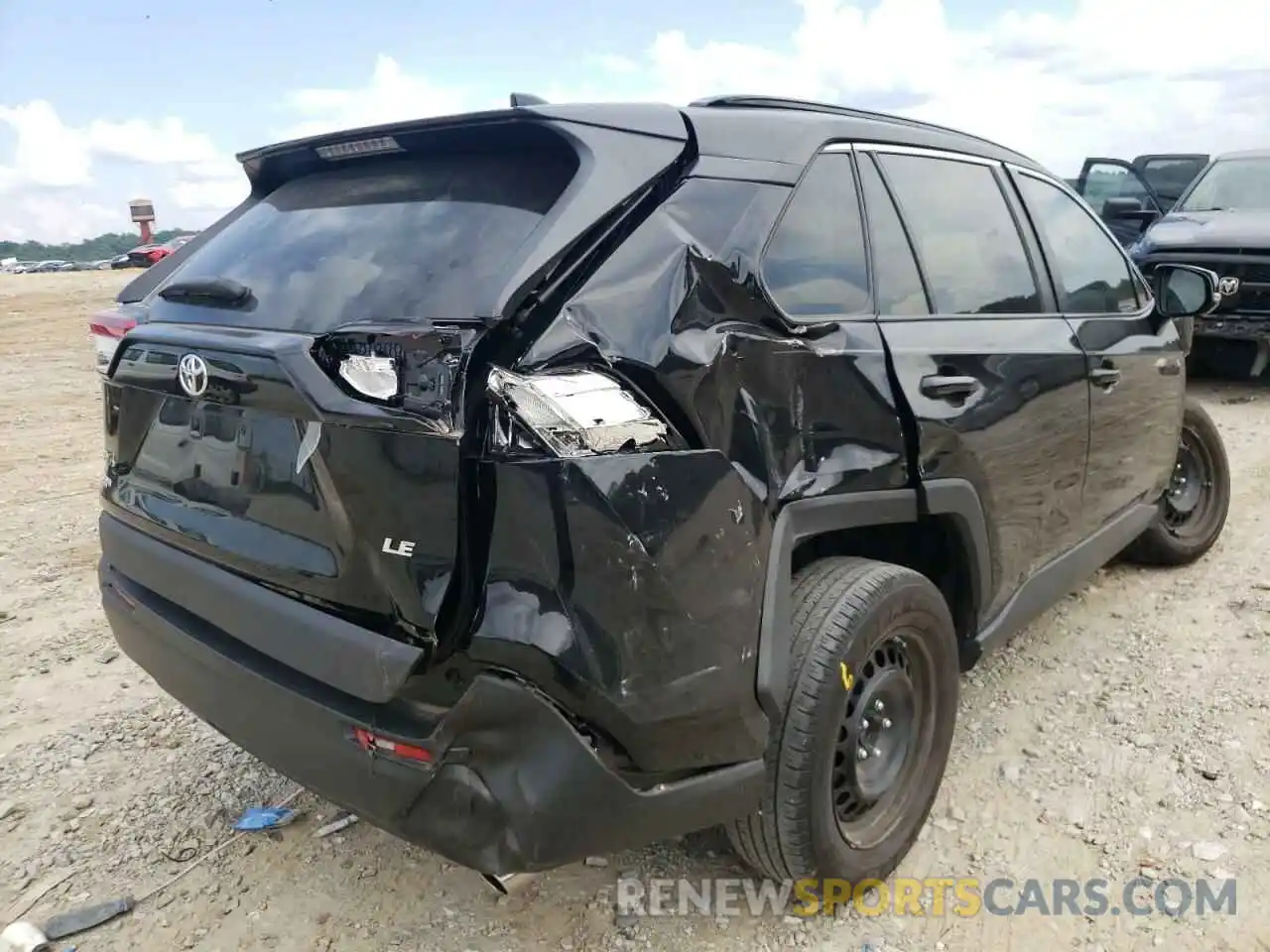 4 Photograph of a damaged car 2T3K1RFV2LW069270 TOYOTA RAV4 2020