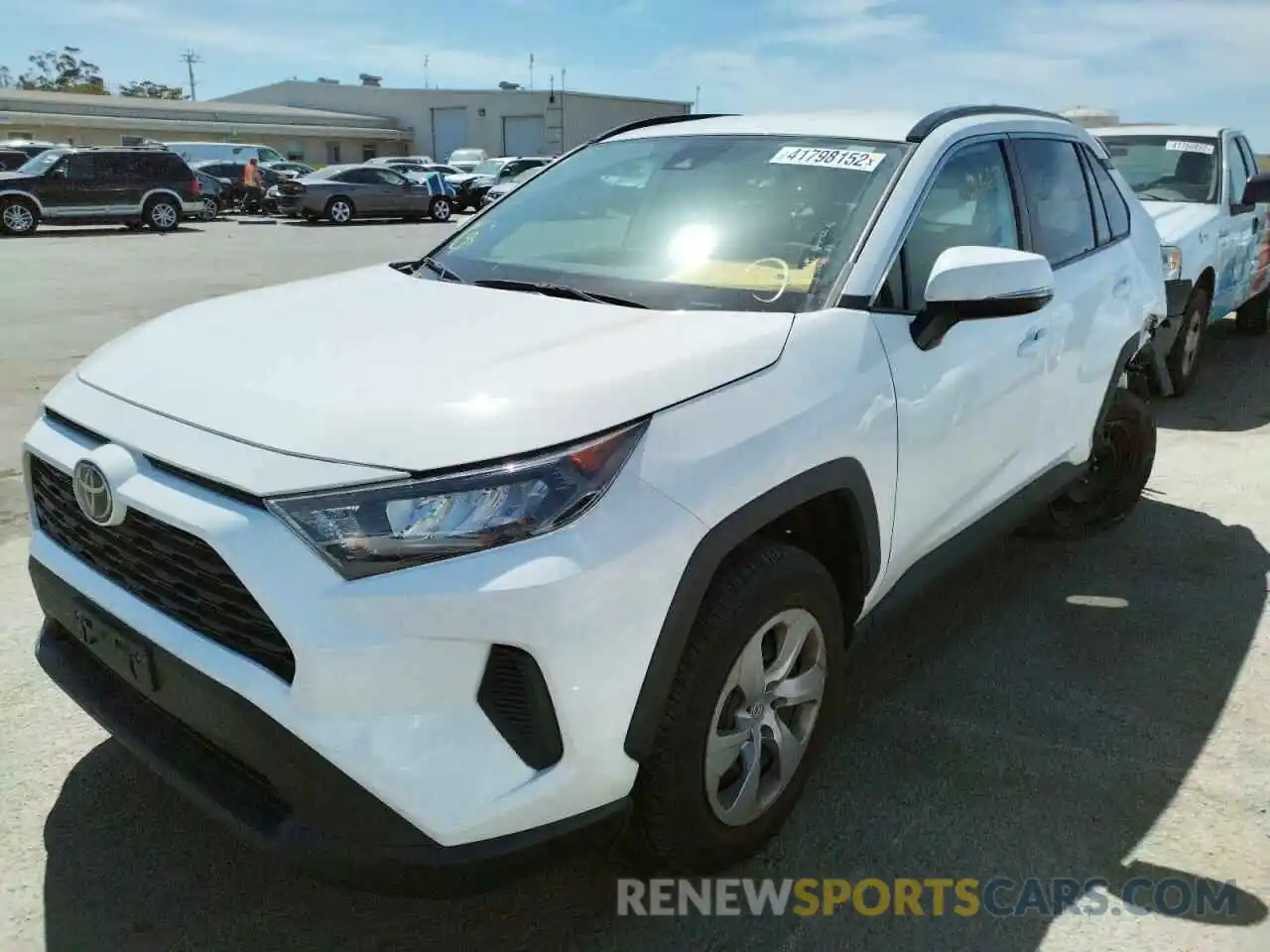 2 Photograph of a damaged car 2T3K1RFV2LW086067 TOYOTA RAV4 2020