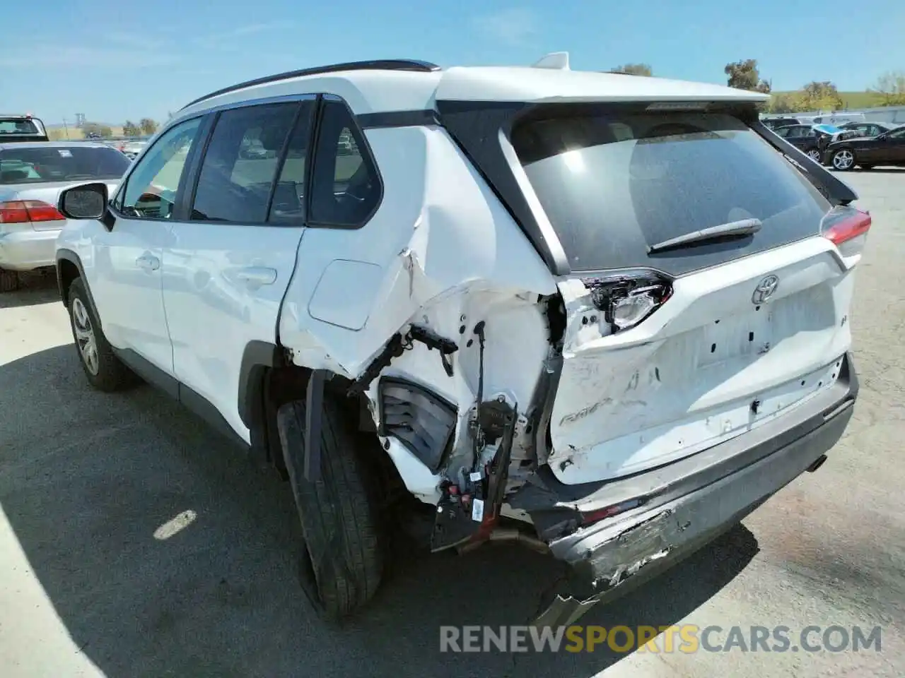 3 Photograph of a damaged car 2T3K1RFV2LW086067 TOYOTA RAV4 2020