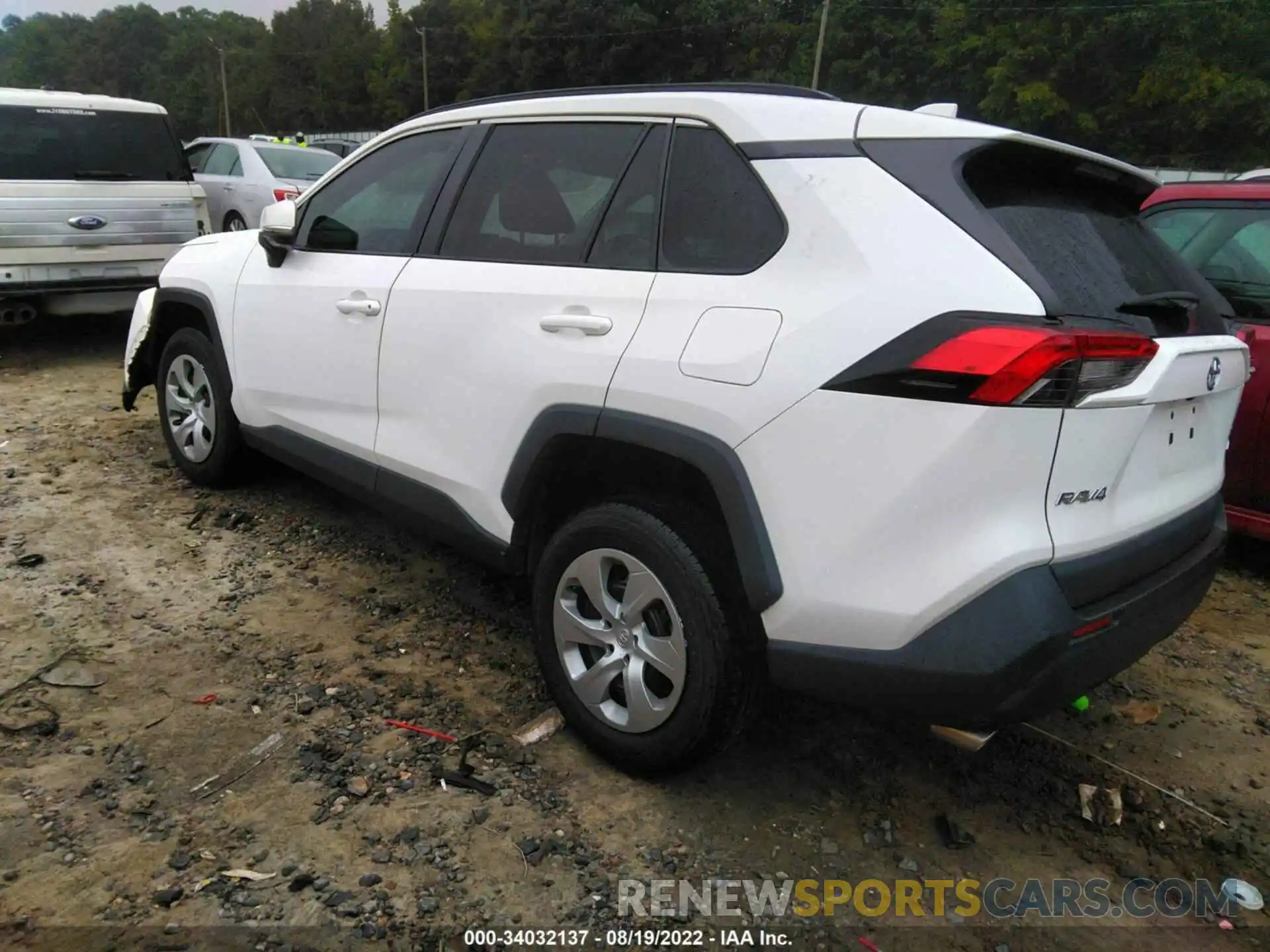 3 Photograph of a damaged car 2T3K1RFV3LC041818 TOYOTA RAV4 2020