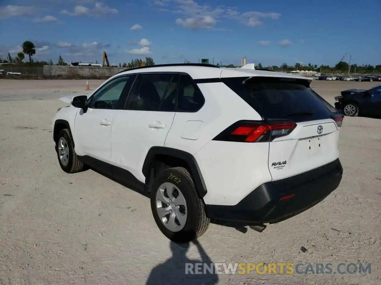 3 Photograph of a damaged car 2T3K1RFV3LC068954 TOYOTA RAV4 2020