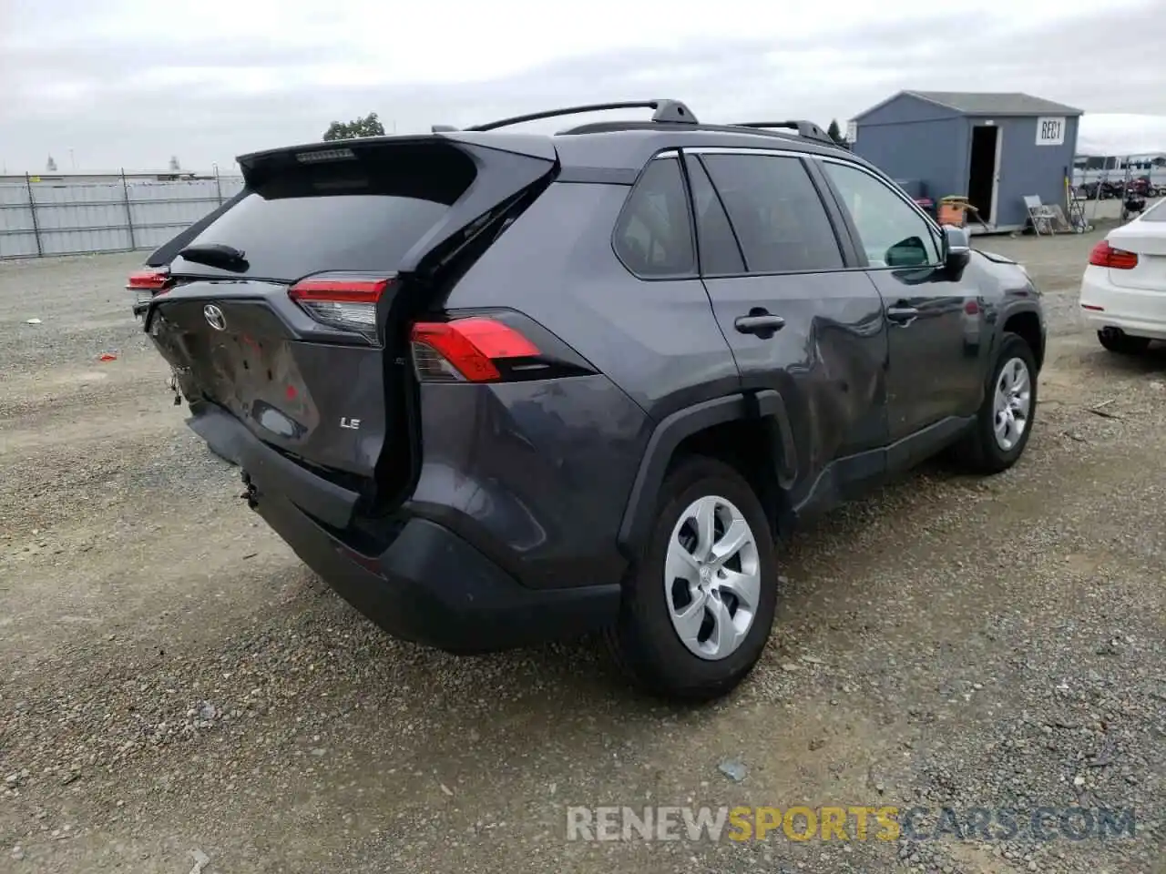 4 Photograph of a damaged car 2T3K1RFV3LW078883 TOYOTA RAV4 2020