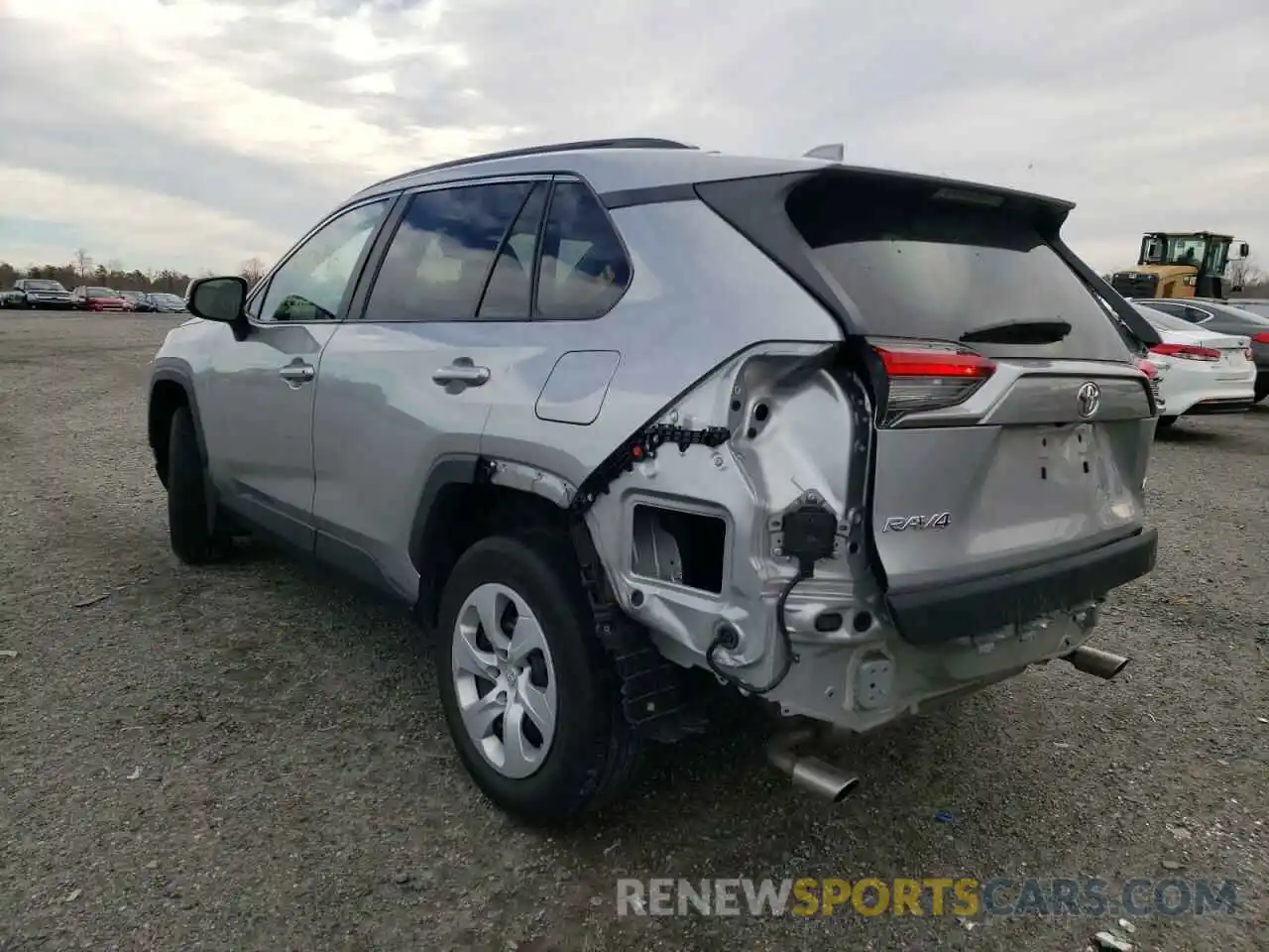 3 Photograph of a damaged car 2T3K1RFV3LW090998 TOYOTA RAV4 2020