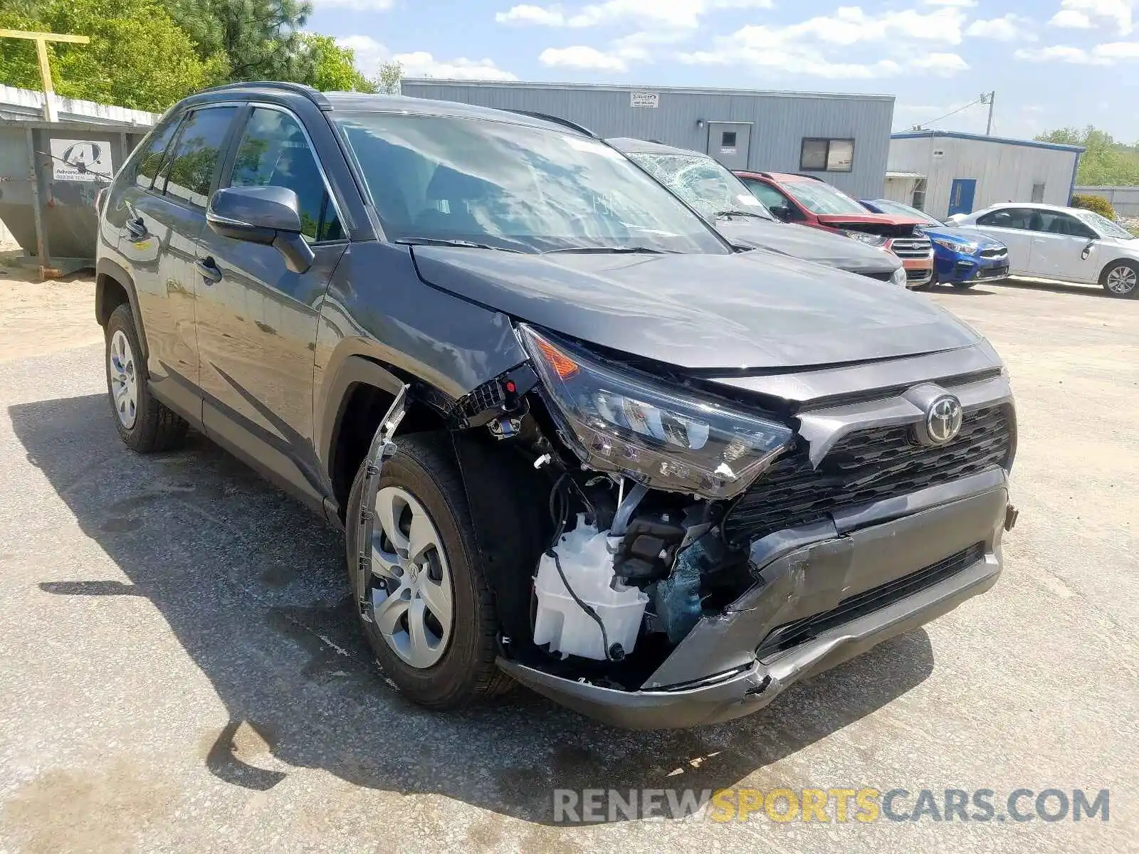 1 Photograph of a damaged car 2T3K1RFV4LC038944 TOYOTA RAV4 2020