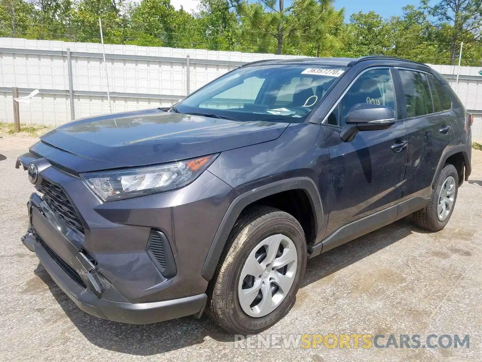 2 Photograph of a damaged car 2T3K1RFV4LC038944 TOYOTA RAV4 2020