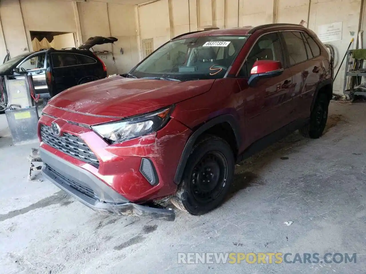 2 Фотография поврежденного автомобиля 2T3K1RFV4LC067716 TOYOTA RAV4 2020