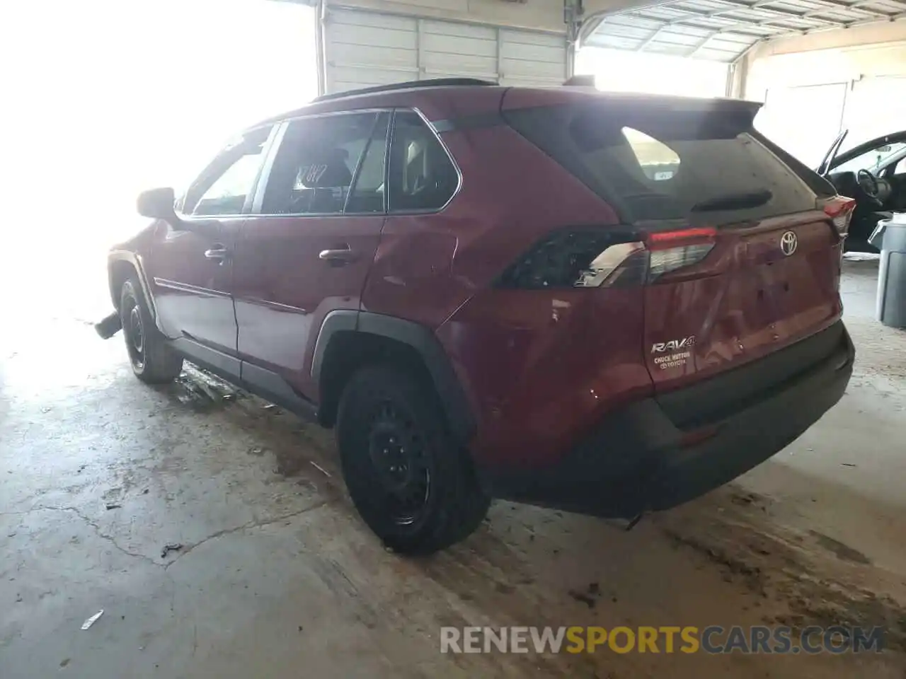 3 Фотография поврежденного автомобиля 2T3K1RFV4LC067716 TOYOTA RAV4 2020