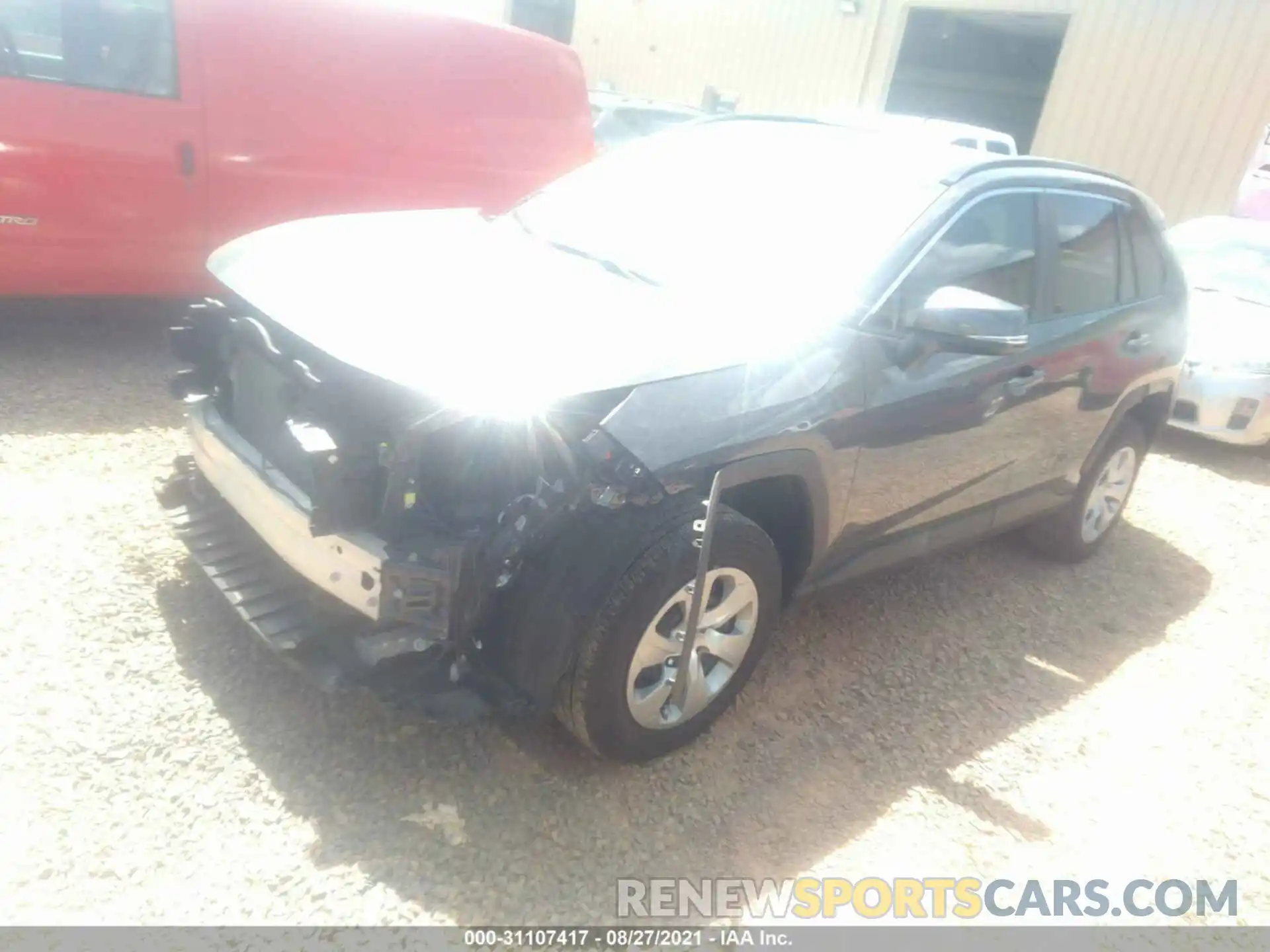 2 Photograph of a damaged car 2T3K1RFV4LC075735 TOYOTA RAV4 2020