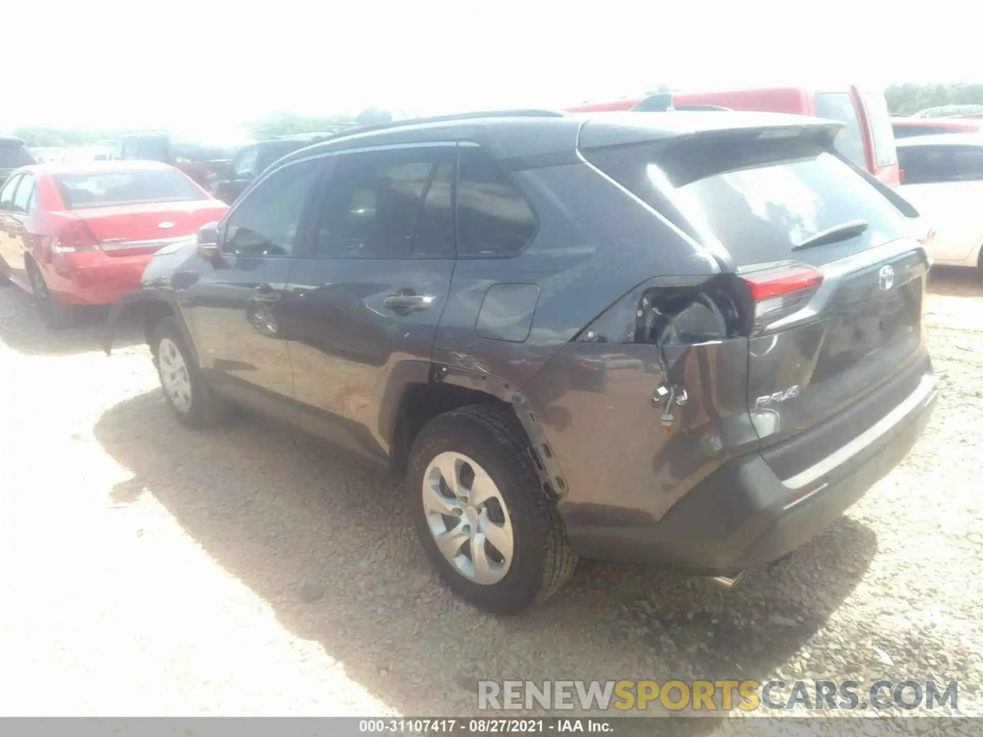 3 Photograph of a damaged car 2T3K1RFV4LC075735 TOYOTA RAV4 2020