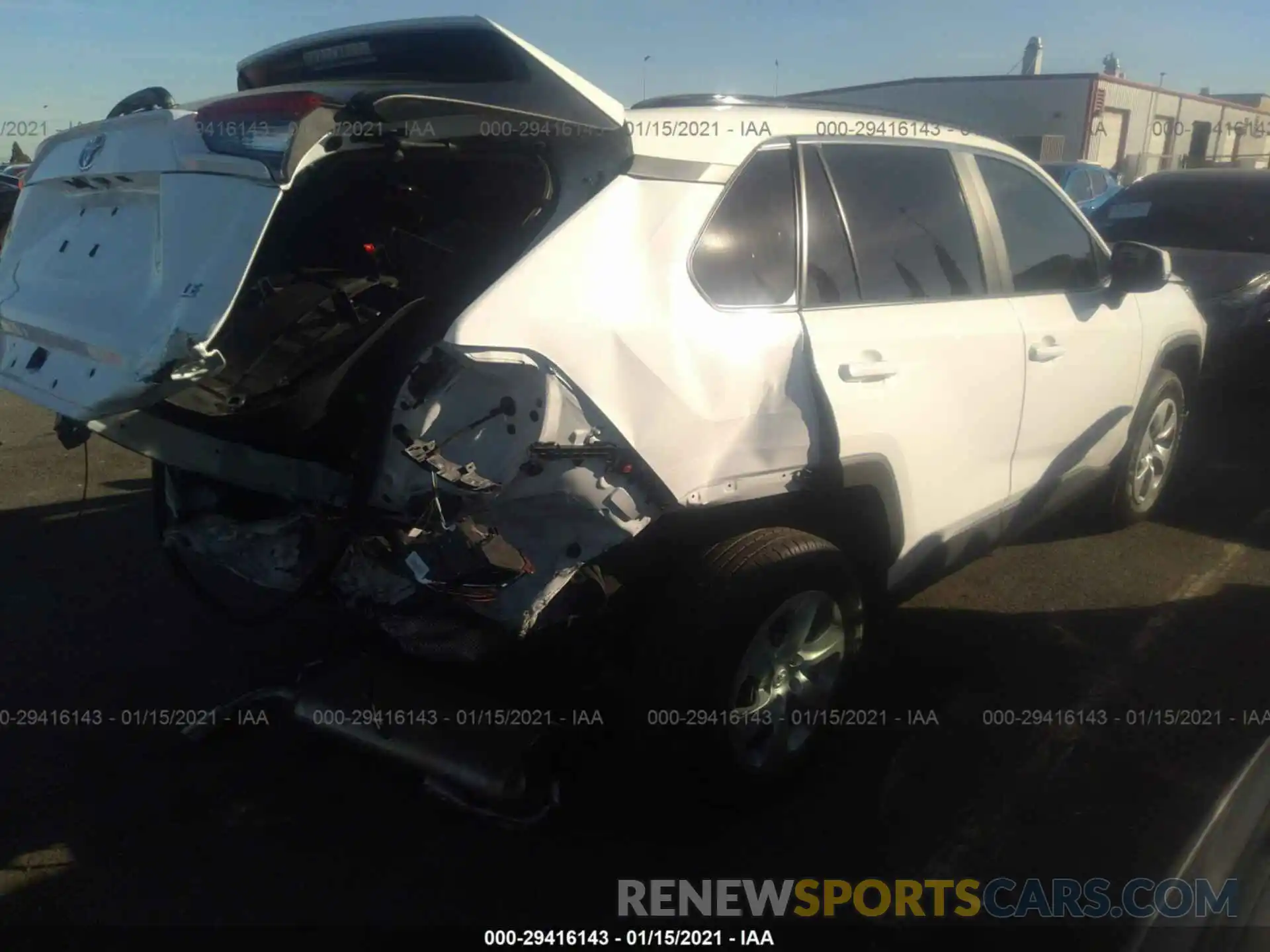 4 Photograph of a damaged car 2T3K1RFV4LW068864 TOYOTA RAV4 2020