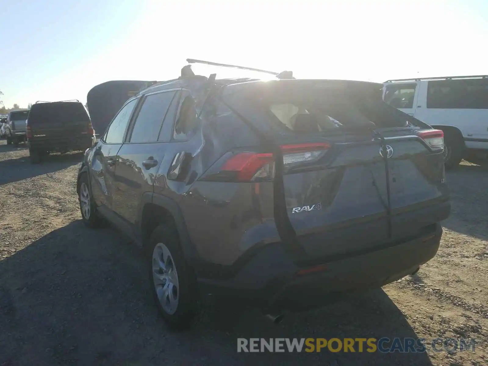 3 Photograph of a damaged car 2T3K1RFV4LW076303 TOYOTA RAV4 2020