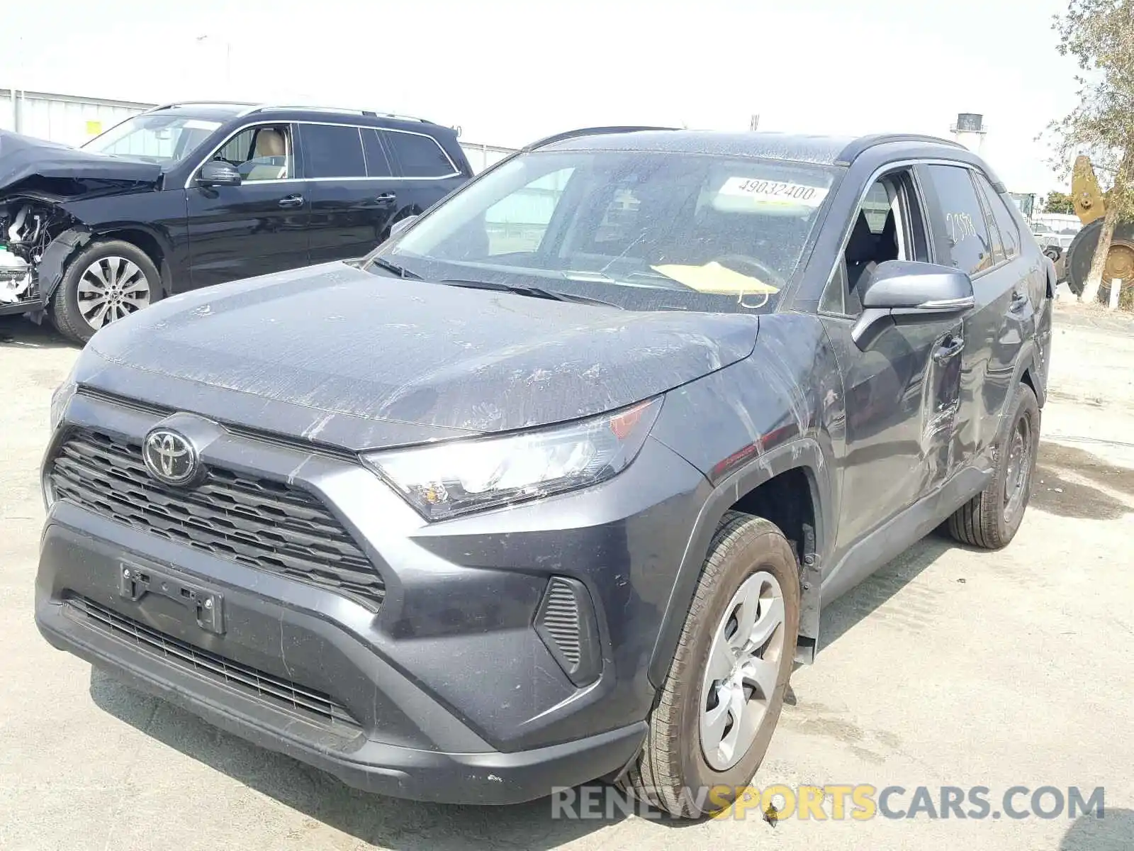 2 Фотография поврежденного автомобиля 2T3K1RFV4LW078374 TOYOTA RAV4 2020