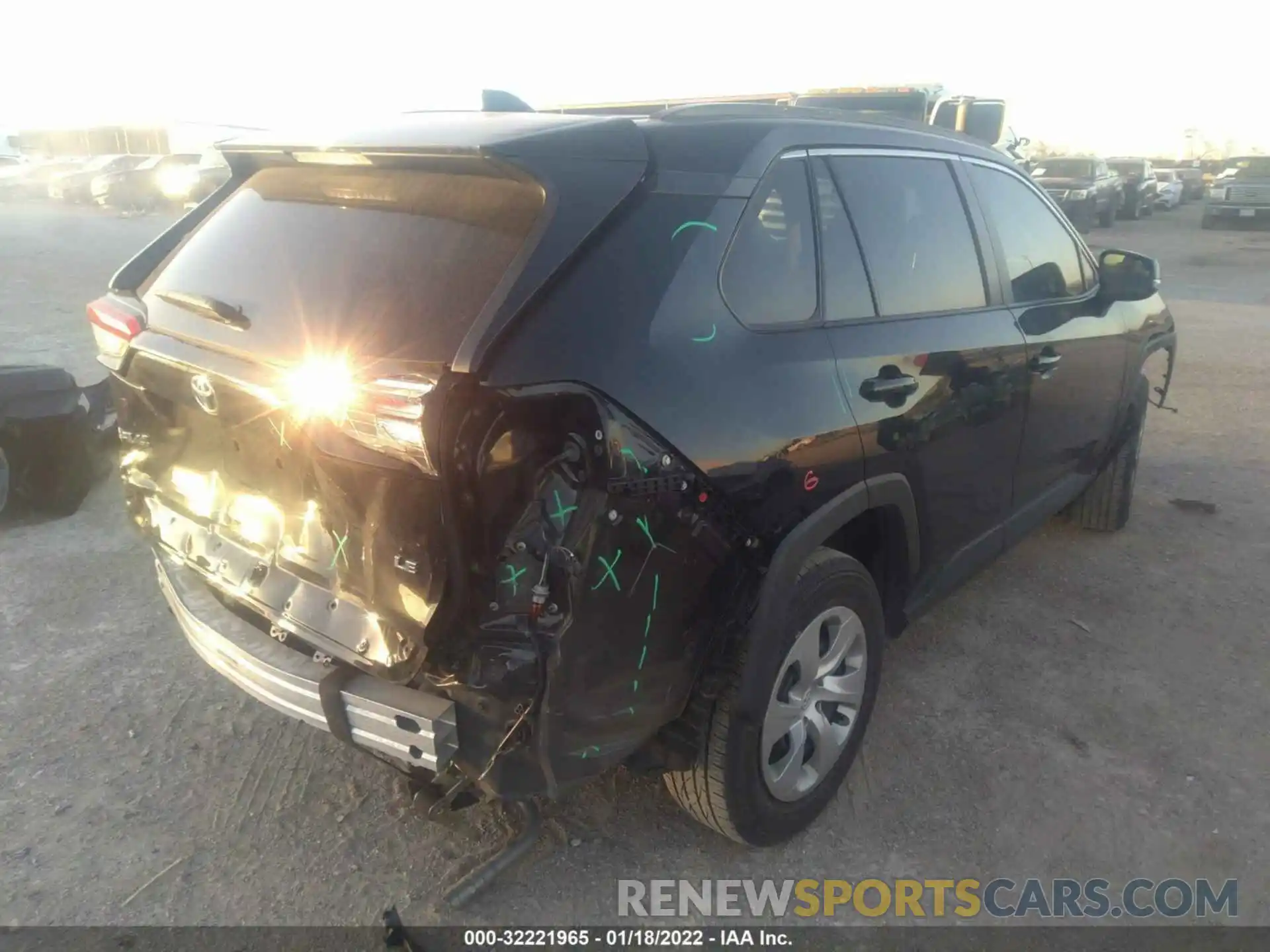 4 Photograph of a damaged car 2T3K1RFV5LC040329 TOYOTA RAV4 2020