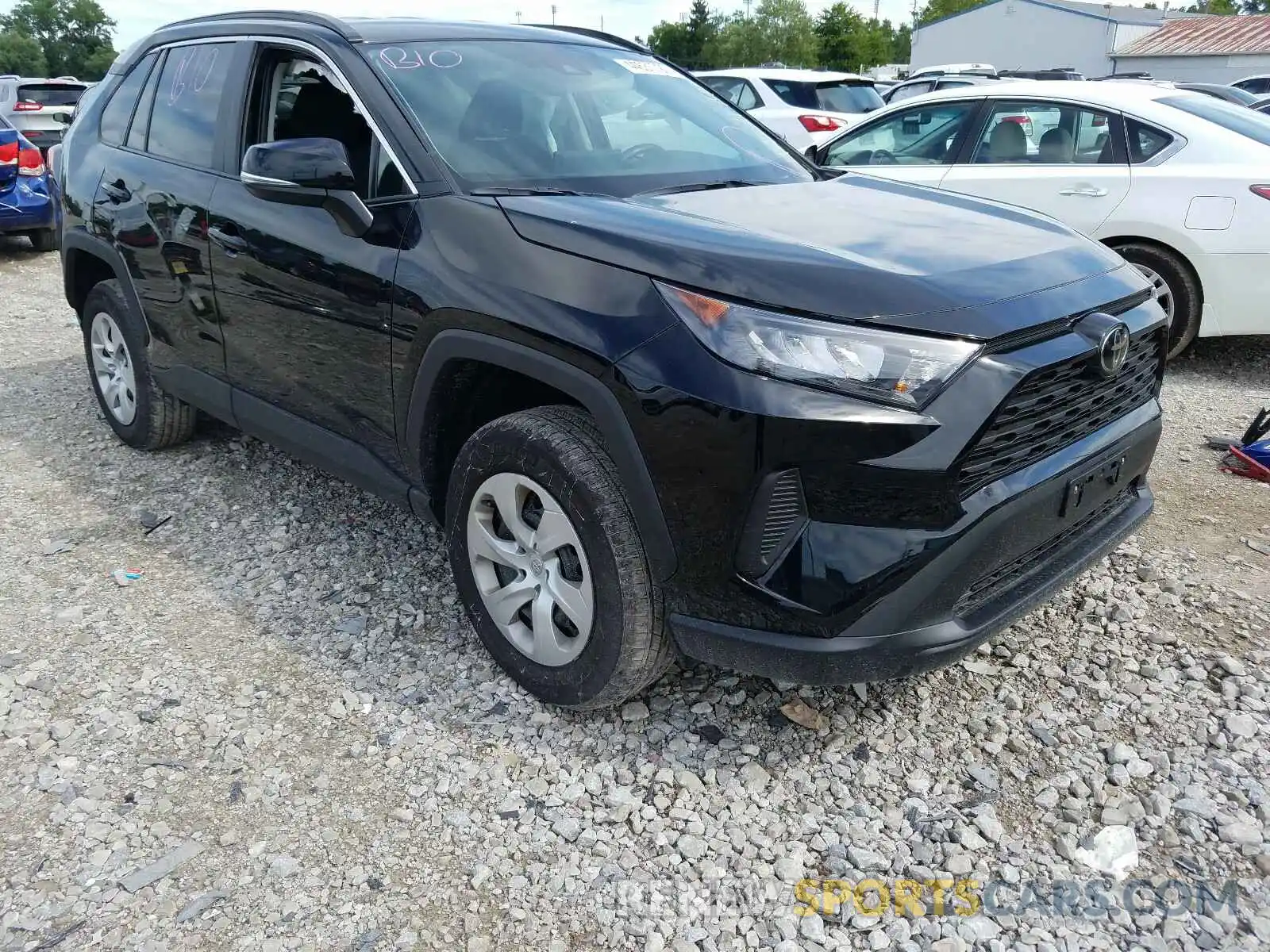 1 Photograph of a damaged car 2T3K1RFV5LW057632 TOYOTA RAV4 2020