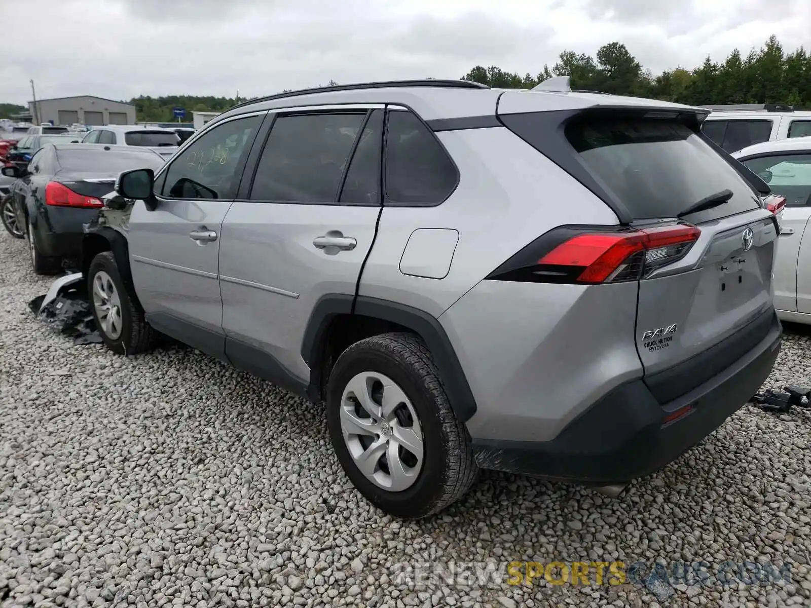 3 Photograph of a damaged car 2T3K1RFV6LC065708 TOYOTA RAV4 2020