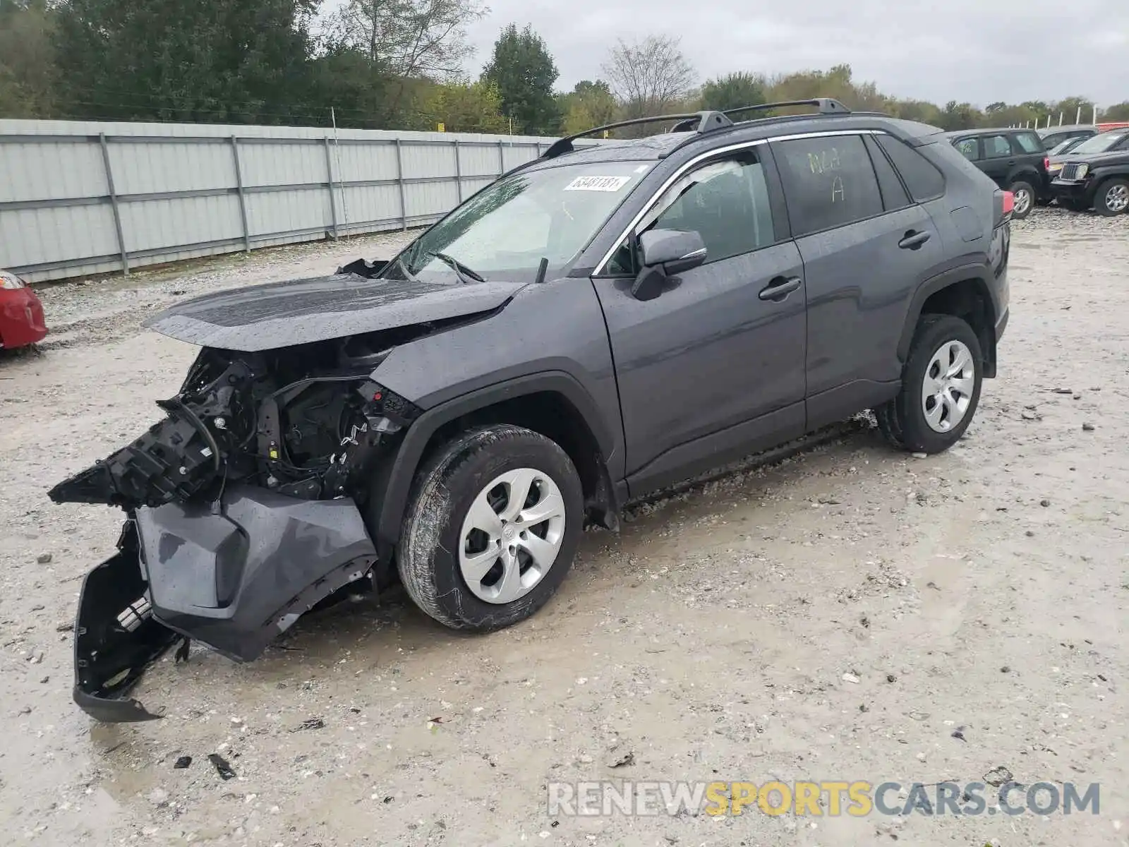 2 Photograph of a damaged car 2T3K1RFV6LW095872 TOYOTA RAV4 2020