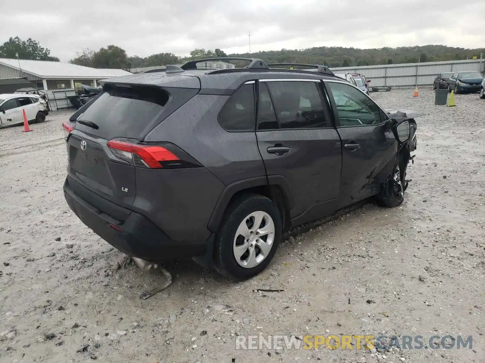 4 Photograph of a damaged car 2T3K1RFV6LW095872 TOYOTA RAV4 2020