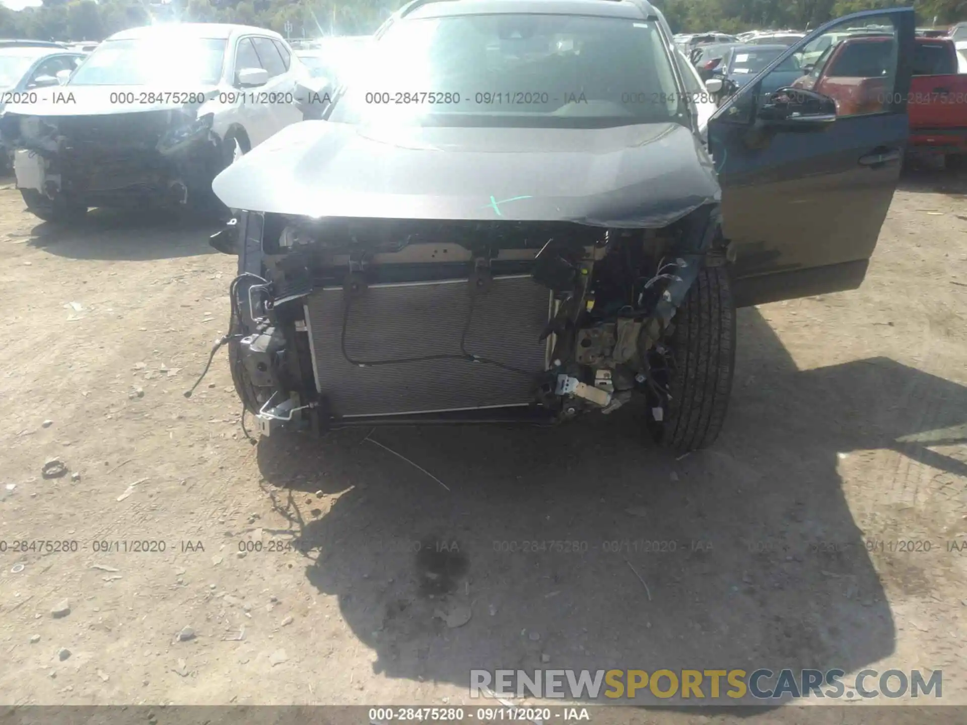 6 Photograph of a damaged car 2T3K1RFV7LC064289 TOYOTA RAV4 2020