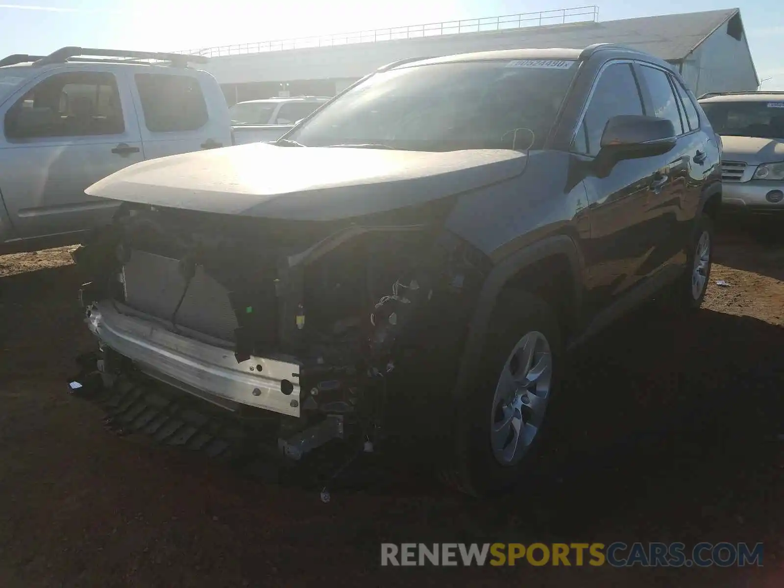 2 Photograph of a damaged car 2T3K1RFV7LW059186 TOYOTA RAV4 2020