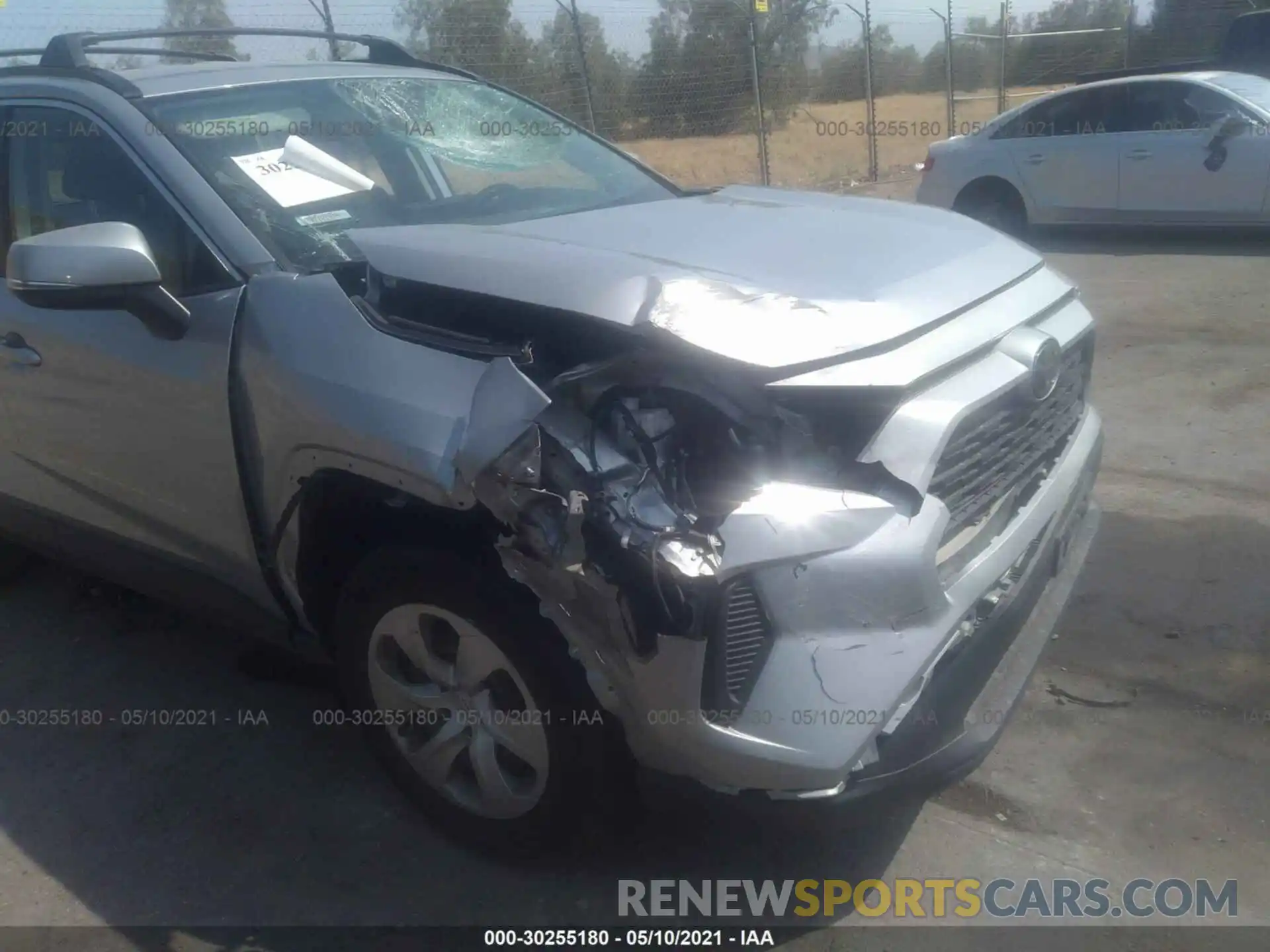 6 Photograph of a damaged car 2T3K1RFV8LW060461 TOYOTA RAV4 2020