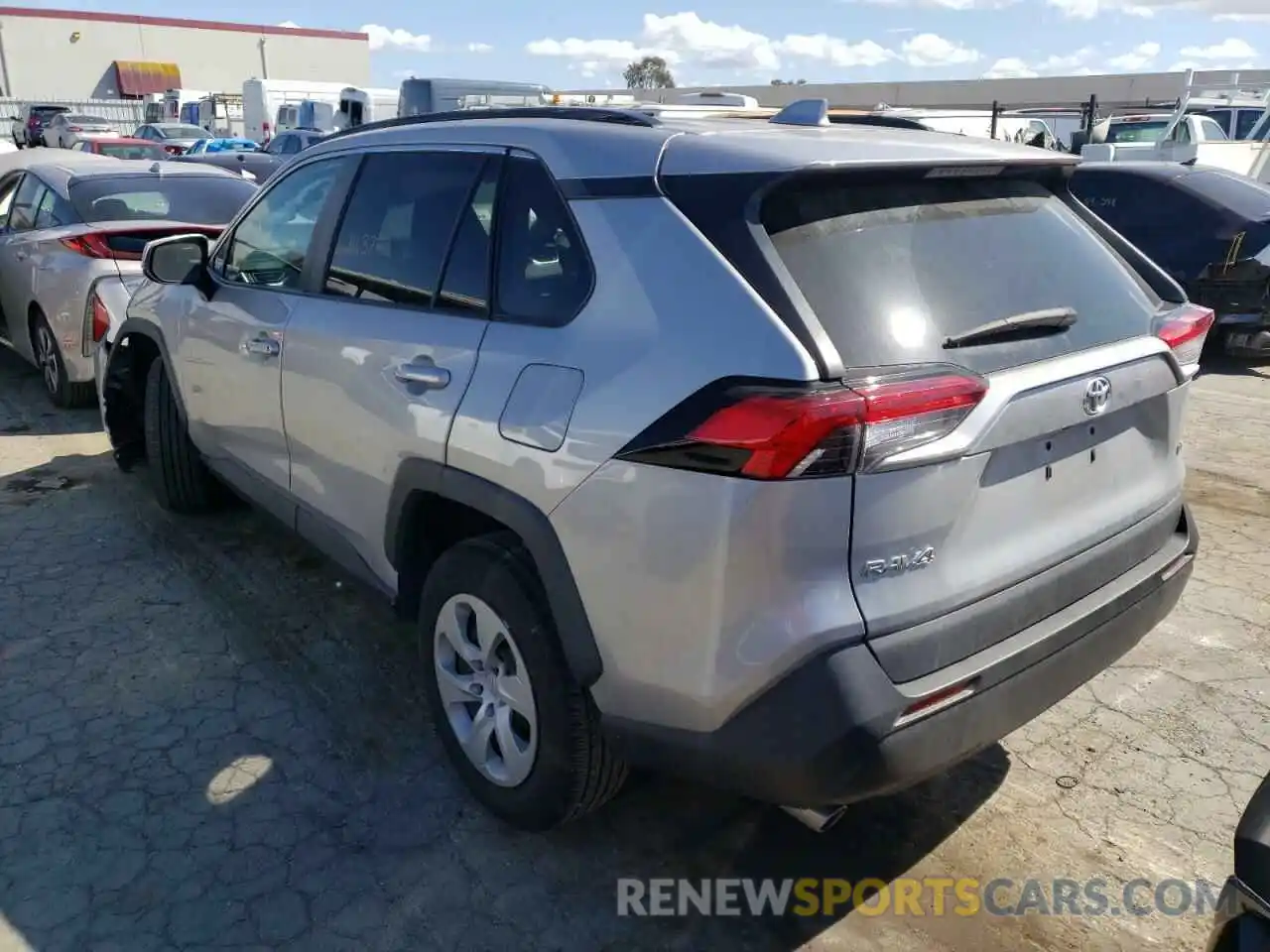 3 Photograph of a damaged car 2T3K1RFV8LW070276 TOYOTA RAV4 2020