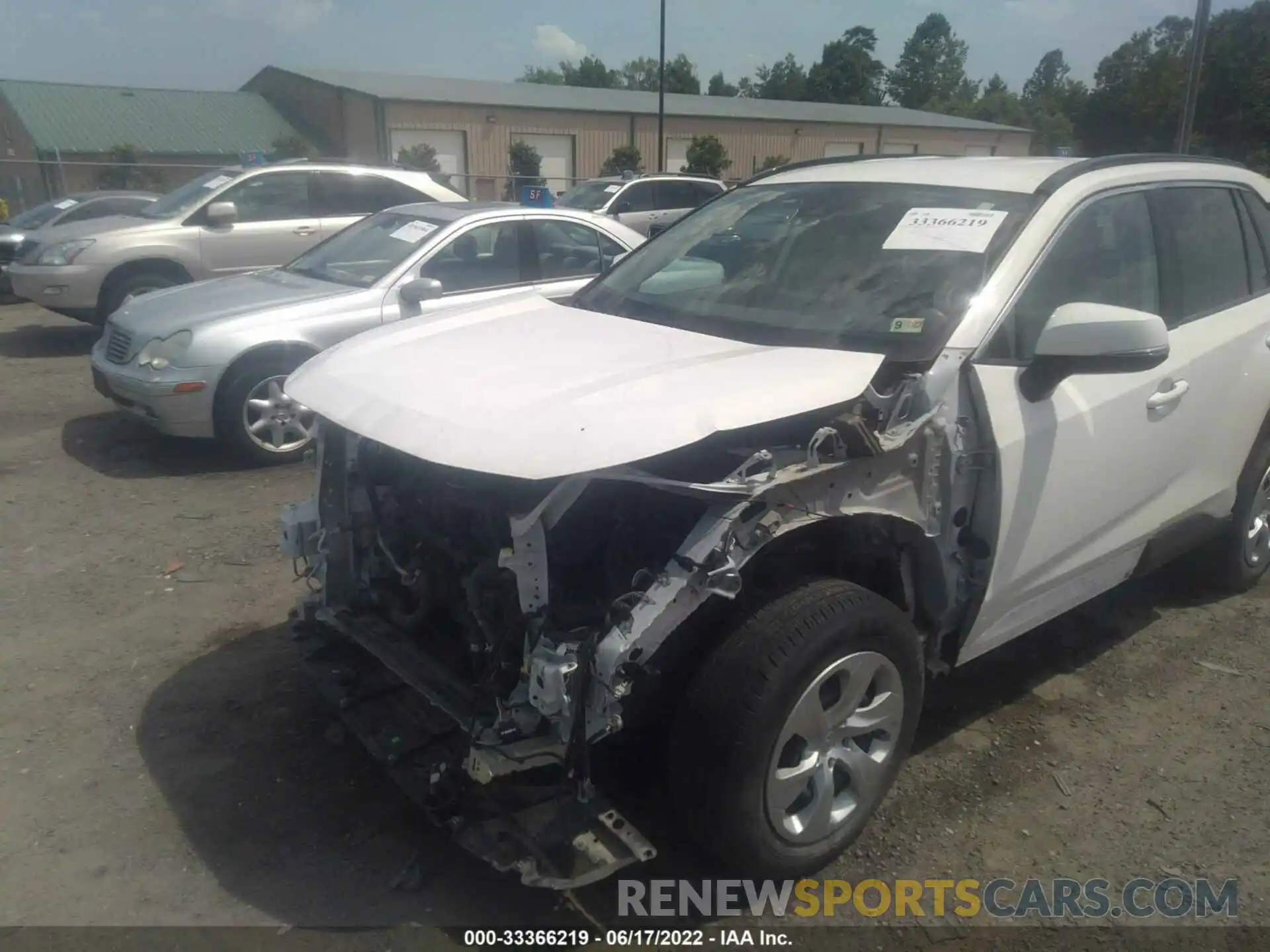 6 Photograph of a damaged car 2T3K1RFV8LW100697 TOYOTA RAV4 2020